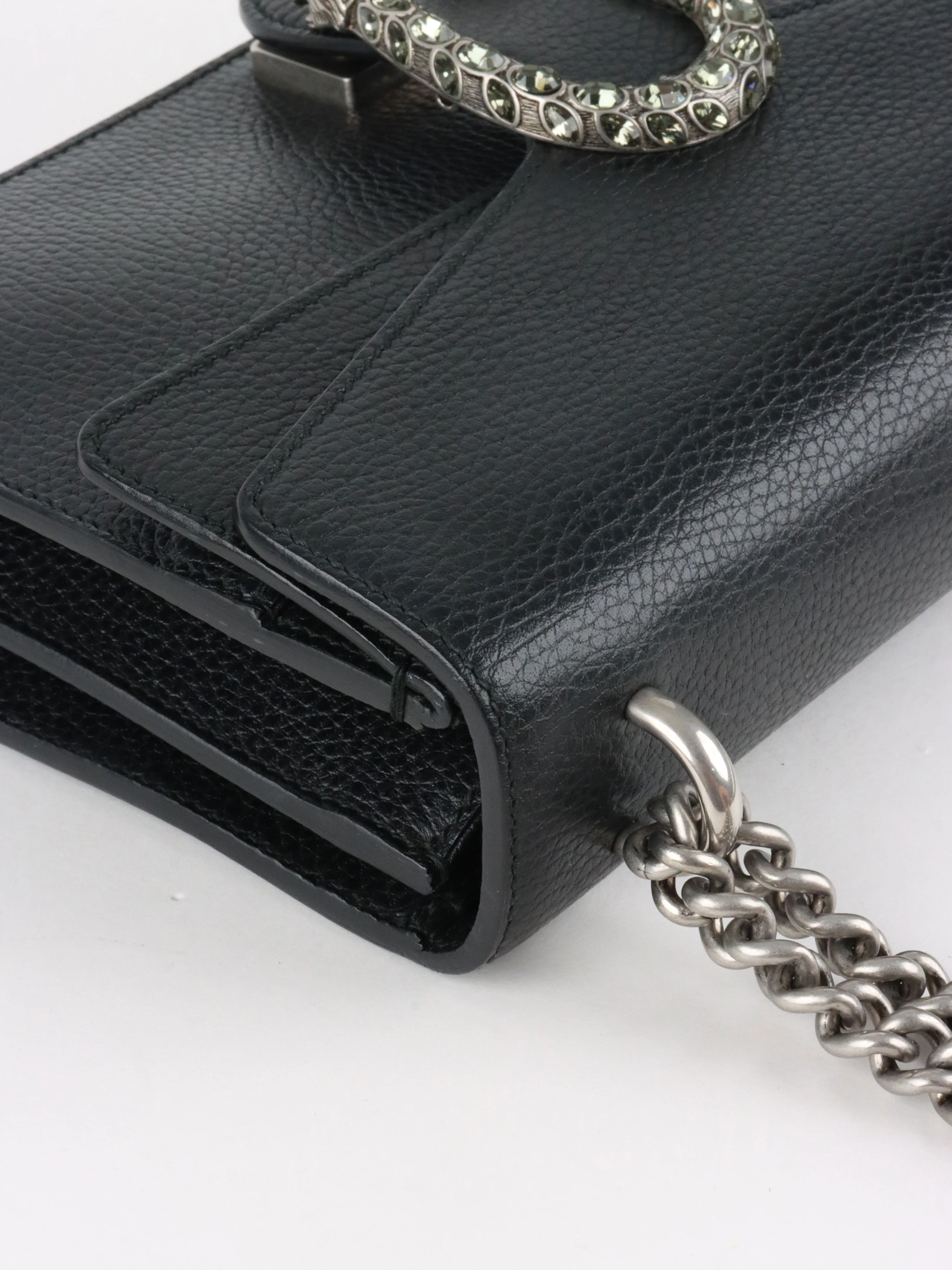 Gucci Small Black Dionysus Bag.