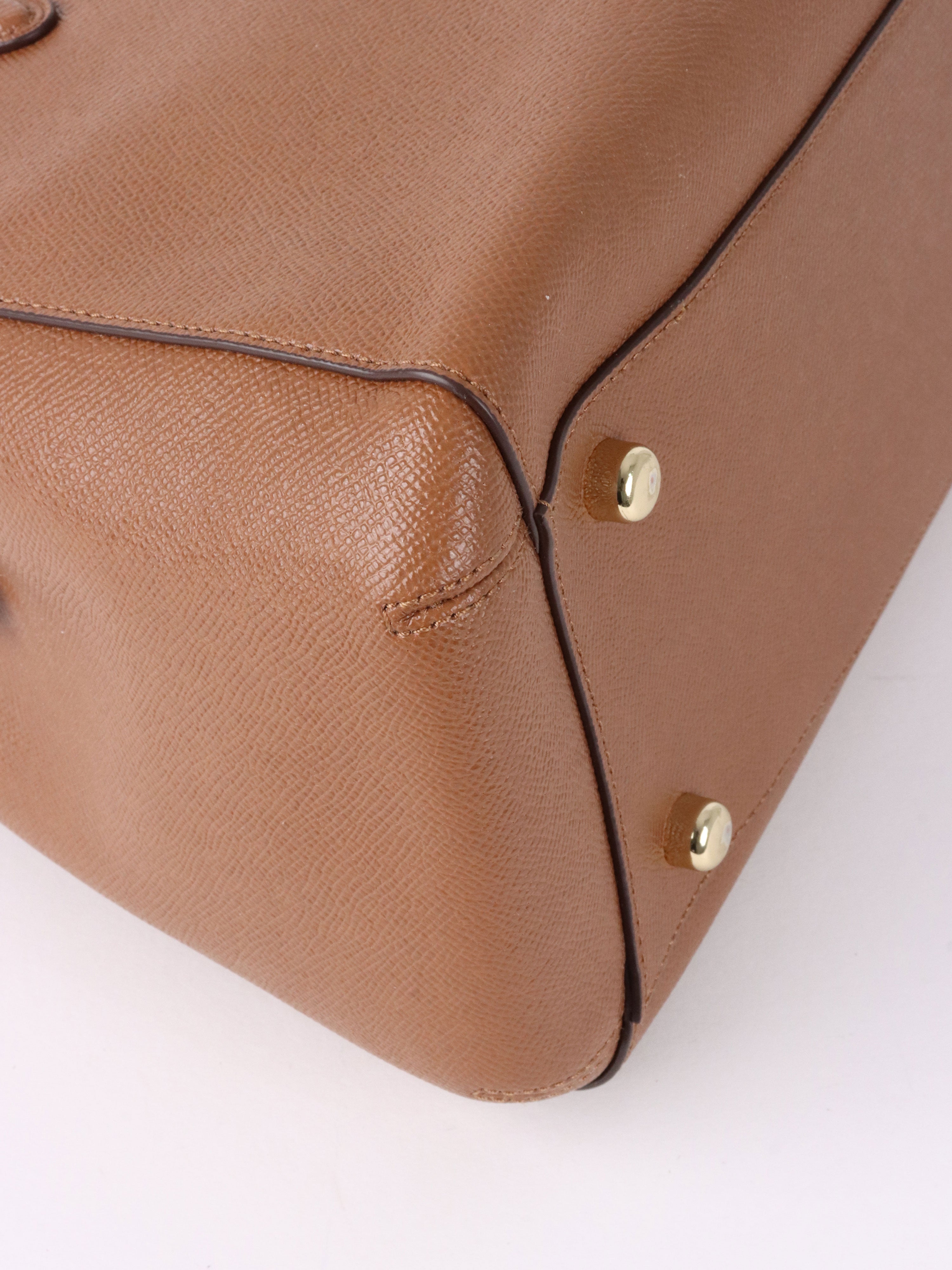 Coach Brown Leather Satchel Bag