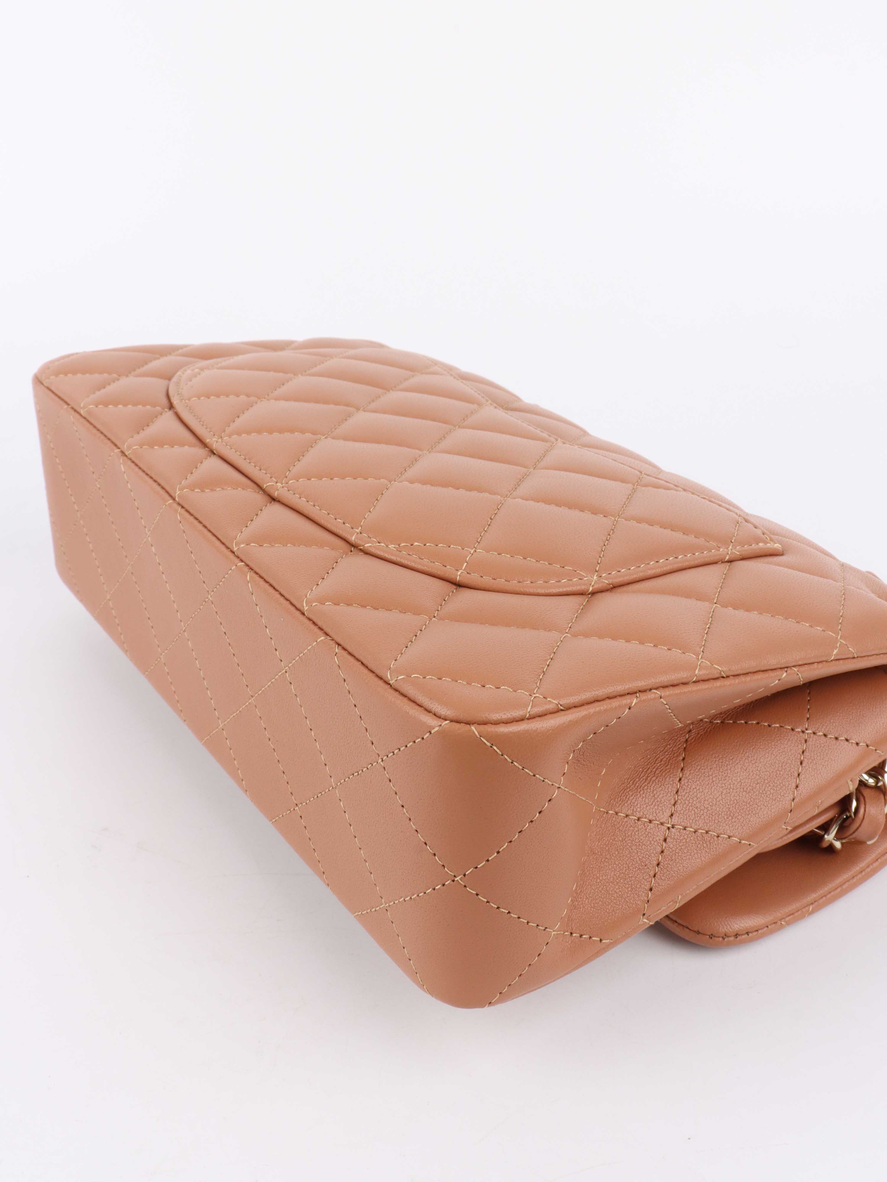 Chanel Small Caramel Classic Flap.