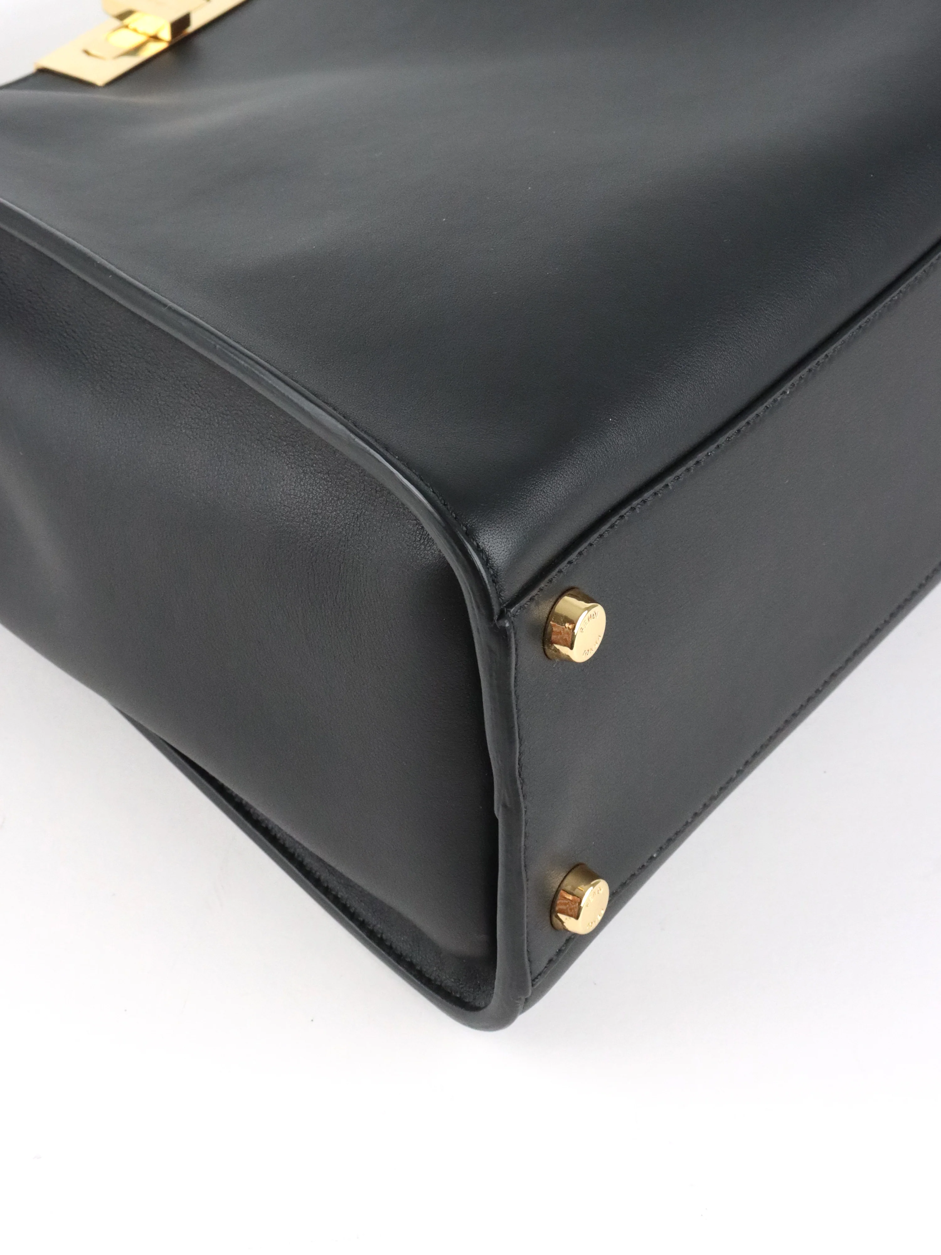 Fendi Black Peekaboo Bag GHW
