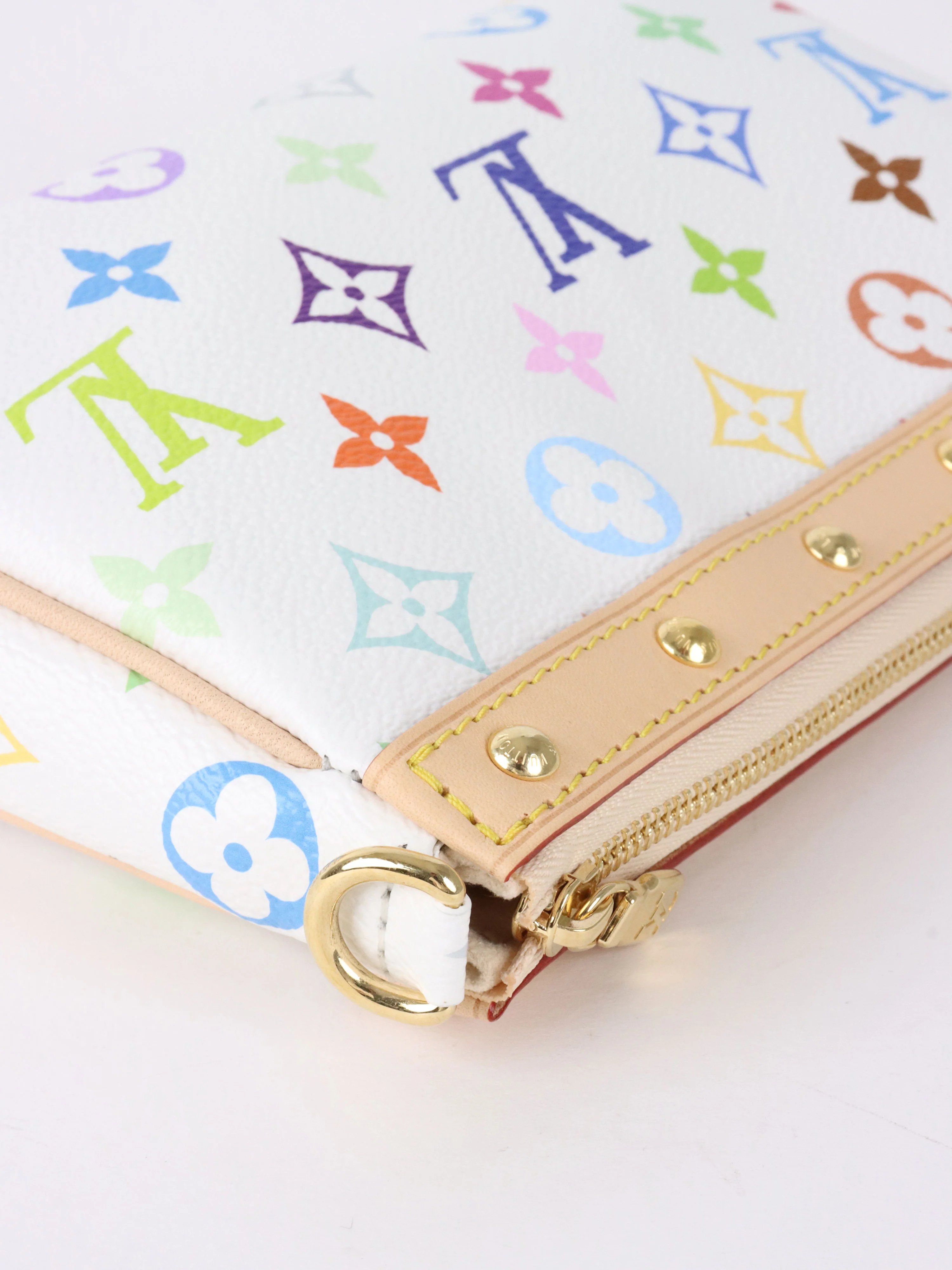 Louis Vuitton x Takashi Murakami Multicolour Pochette Accessoires