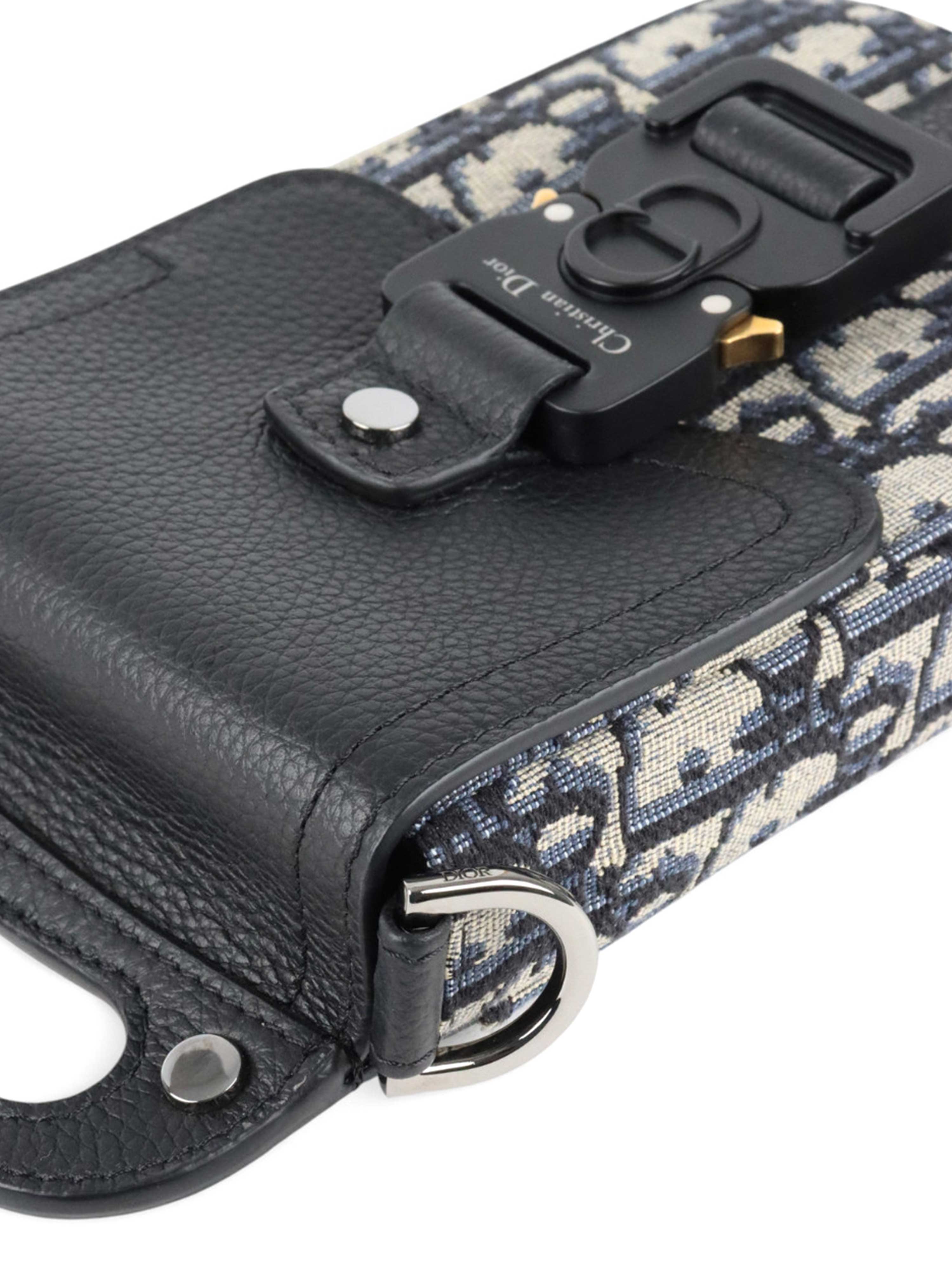Dior Oblique Saddle Vertical Bag