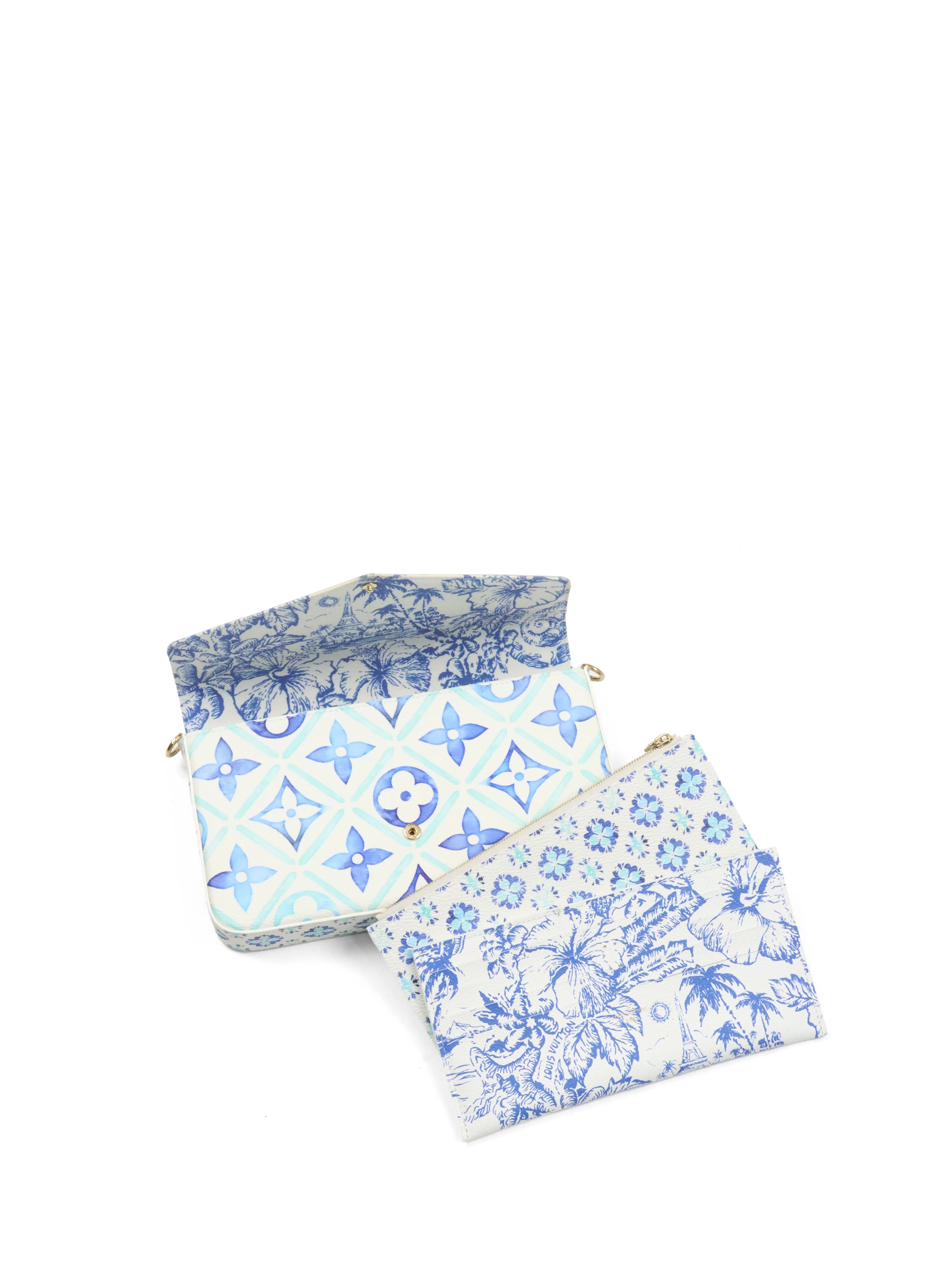Louis Vuitton Blue Lagoon Felicie Pochette