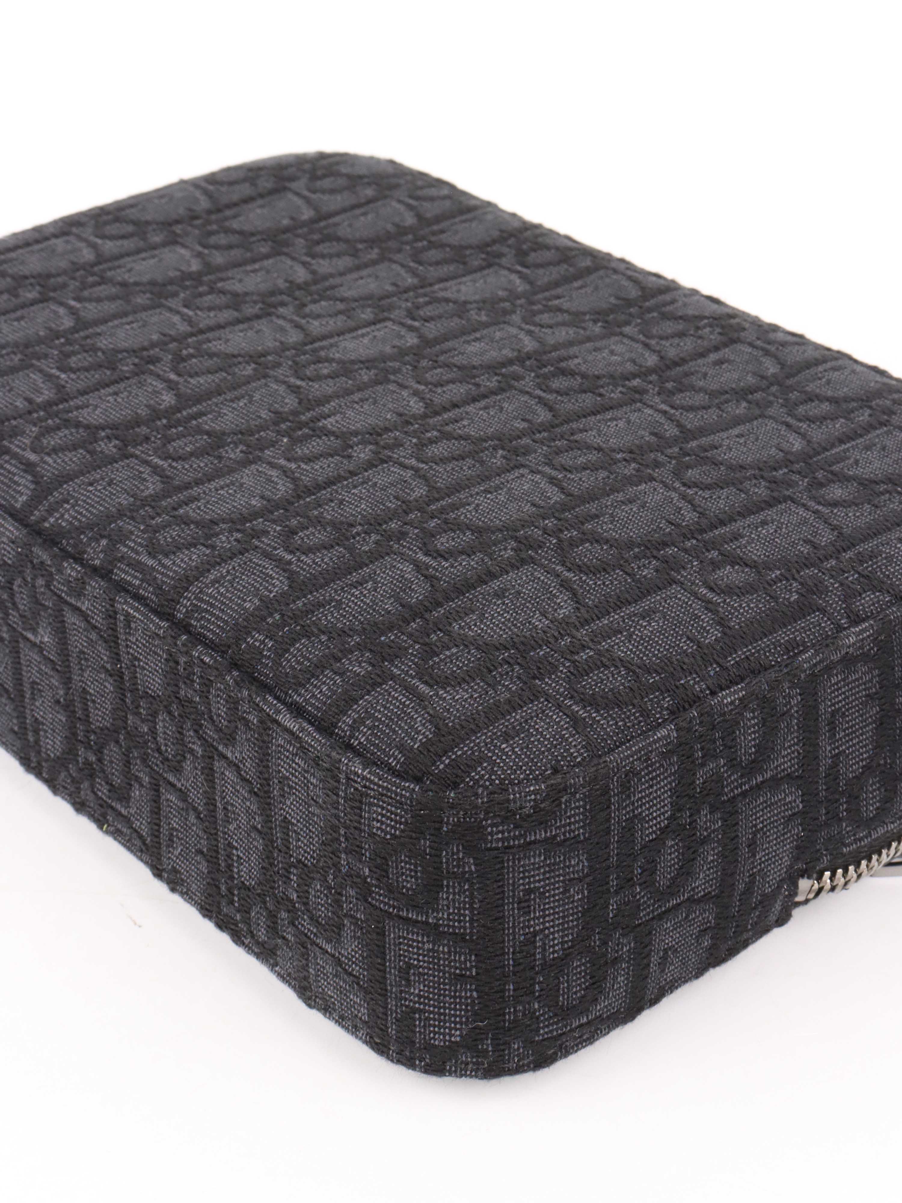 Dior Mens Black Safari Pouch.