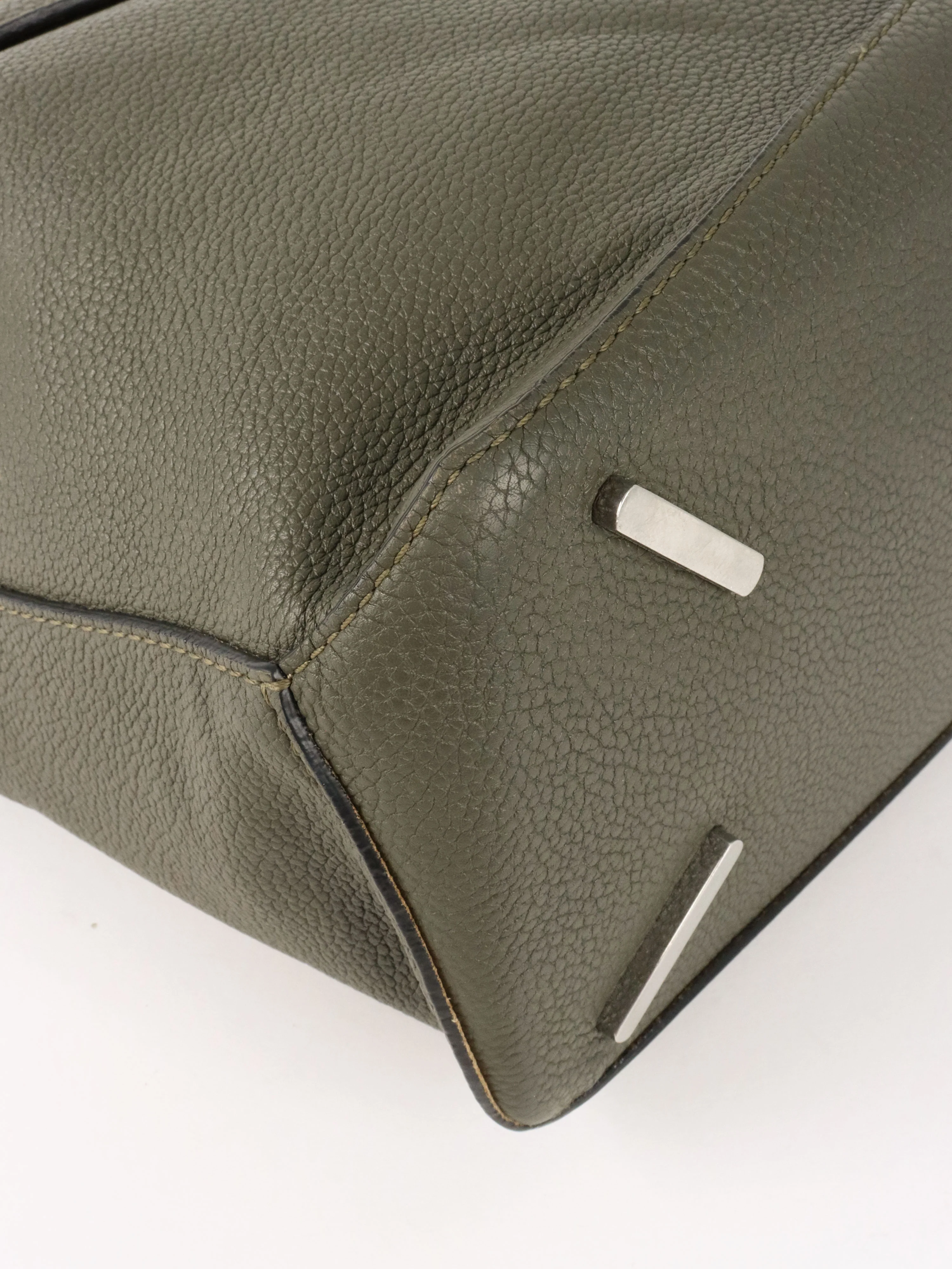 Loewe Deep Khaki Large Puzzle Bag