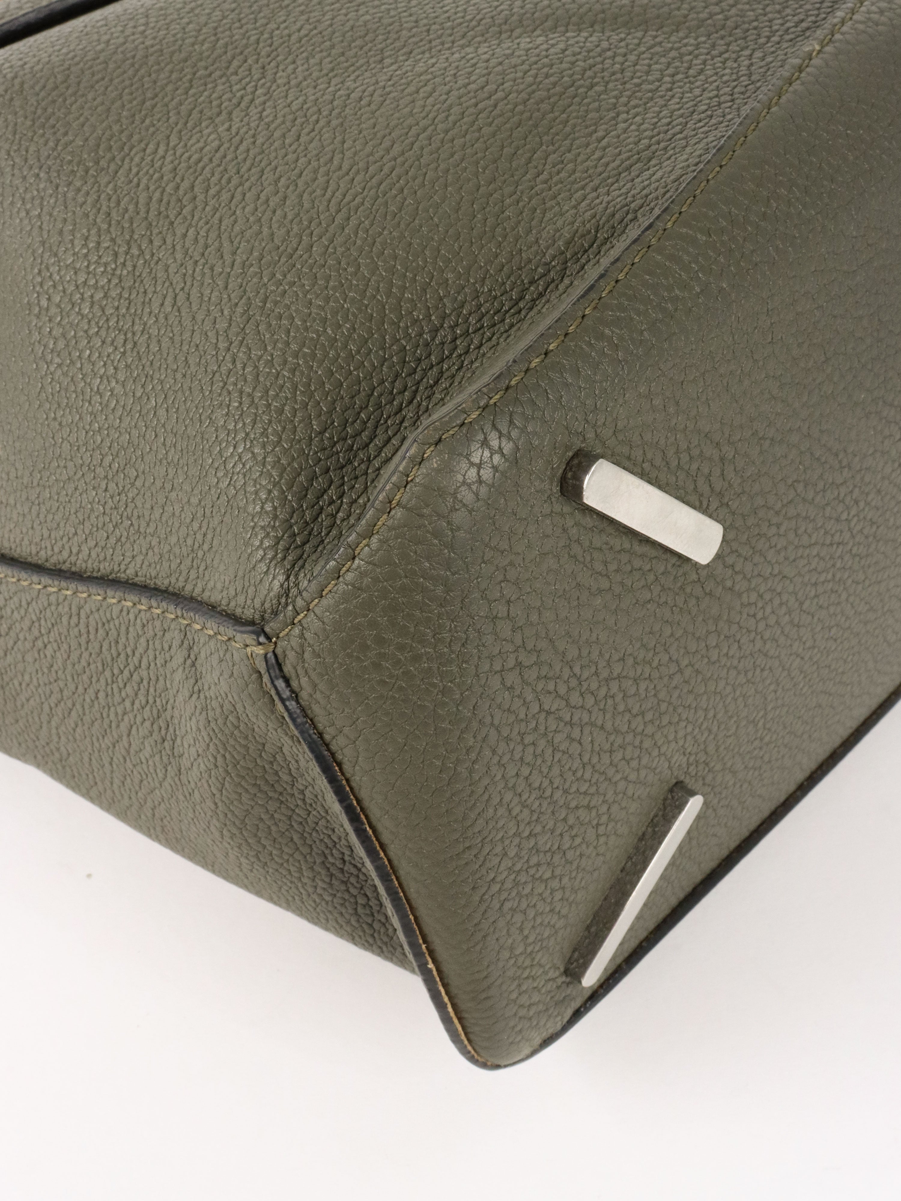 Loewe Deep Khaki Large Puzzle Bag