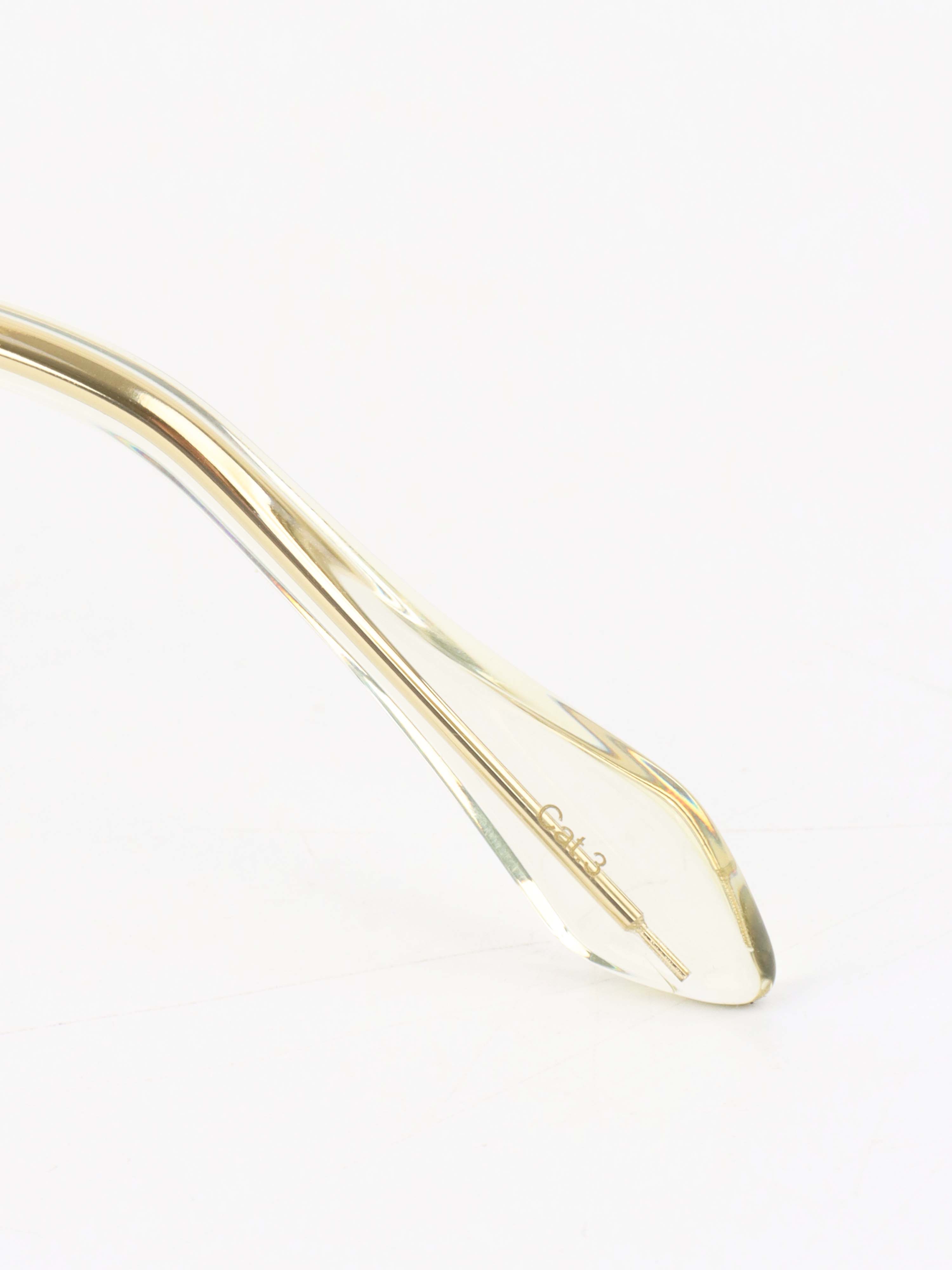 Gucci Black Small Sunglasses.