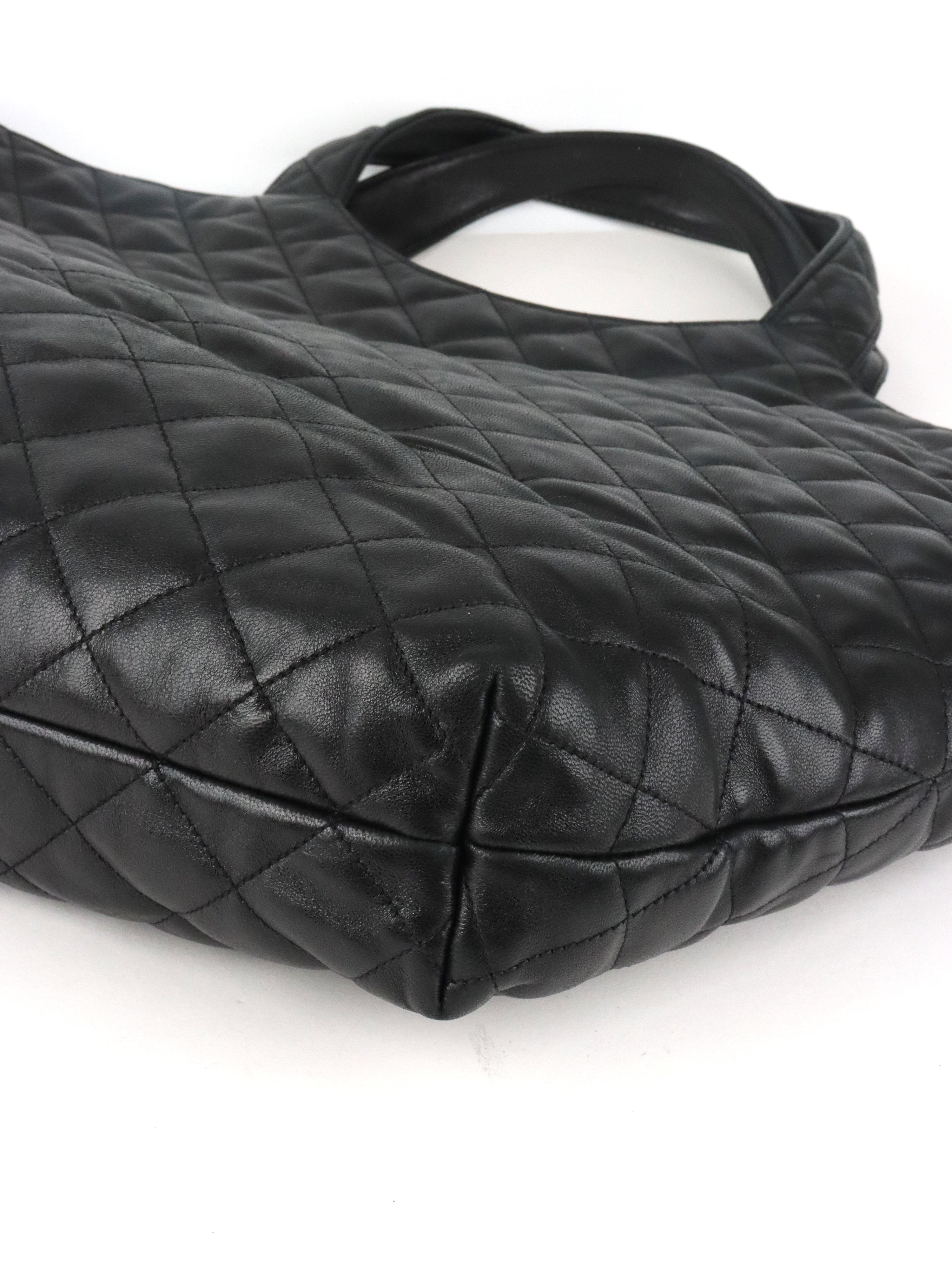 Saint Laurent Black Icare Maxi Shopping Bag