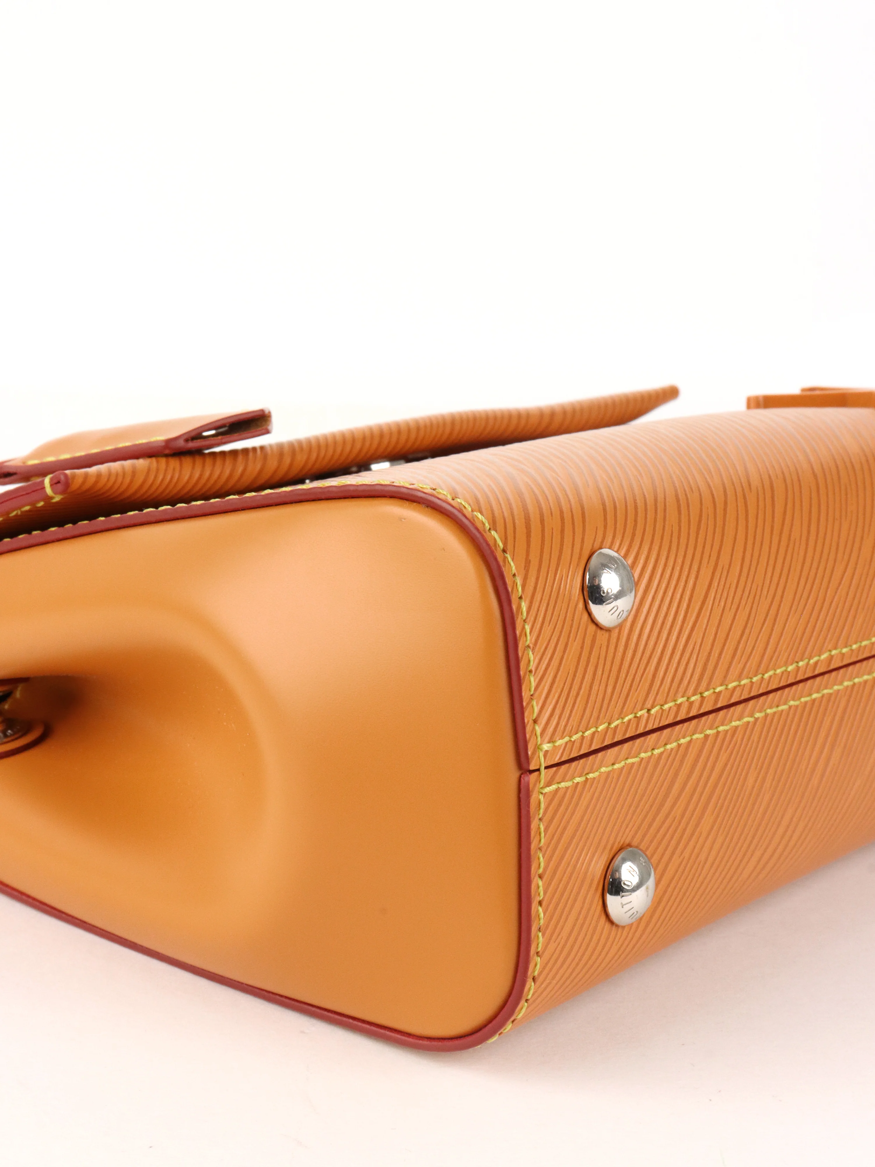 Louis Vuitton Gold Miel Epi Leather Cluny Mini Top Handle Bag