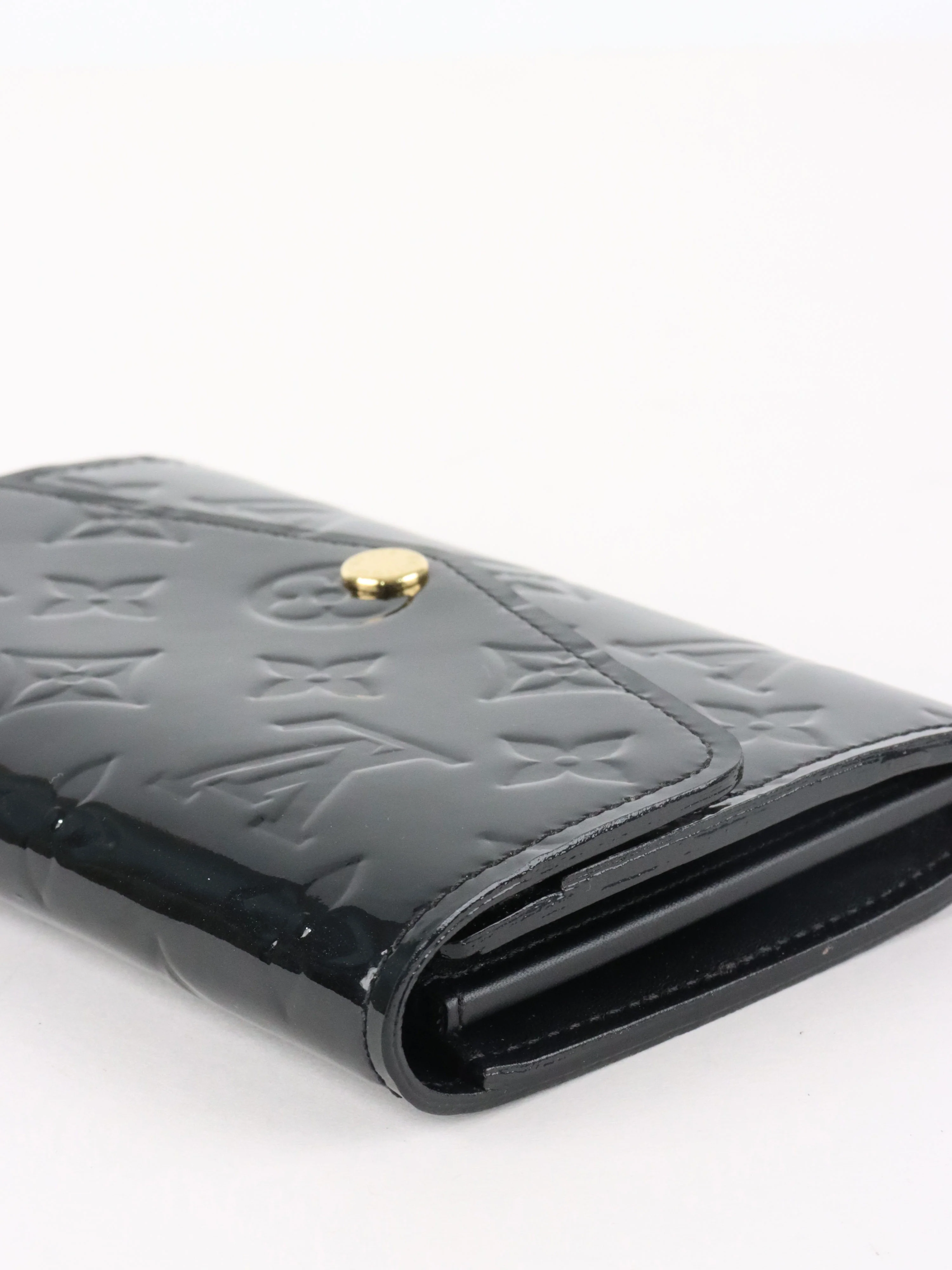 Louis Vuitton Black Vernis Wallet