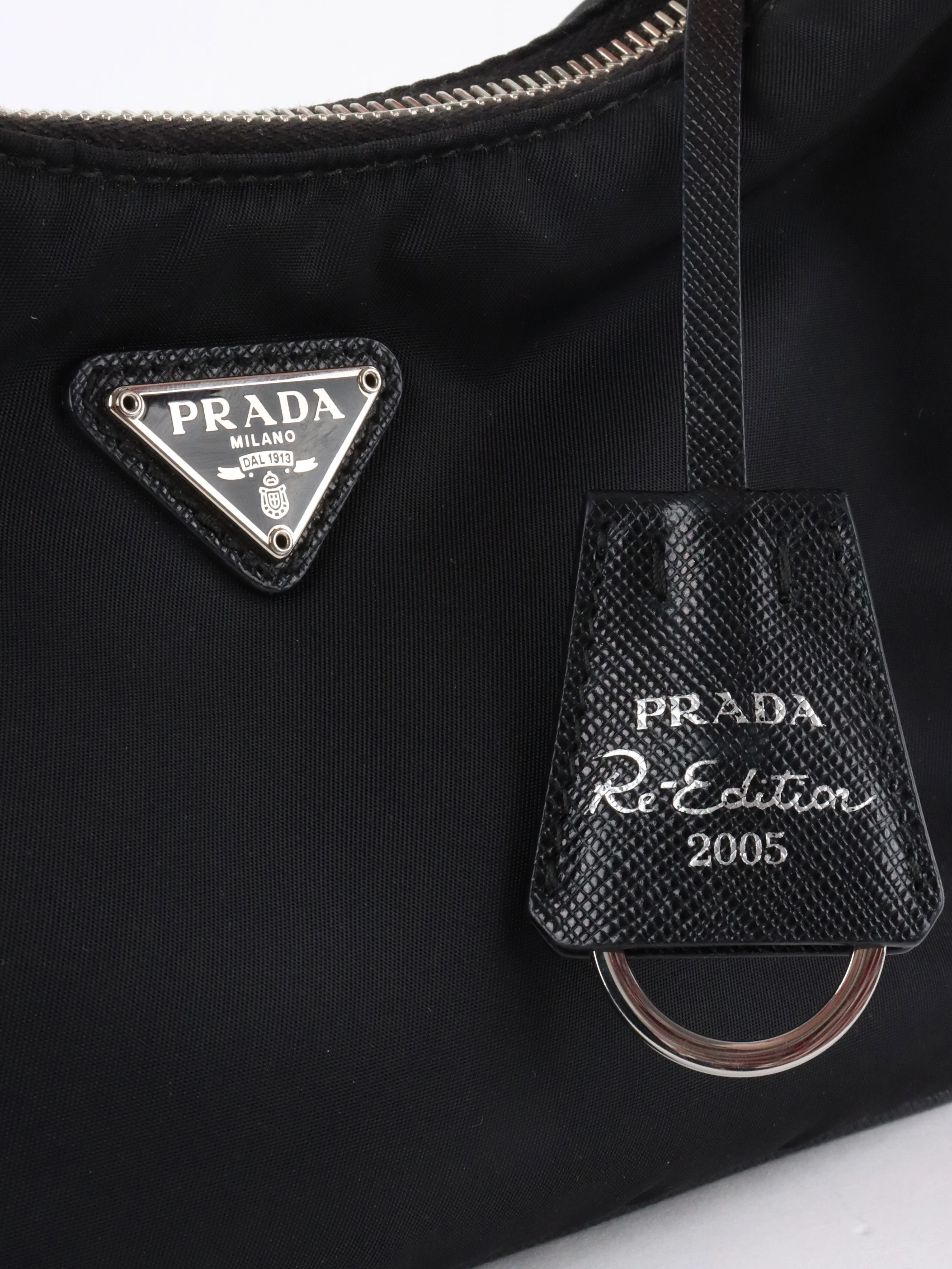 Prada Re-Edition Black Re-Nylon 2005 Bag