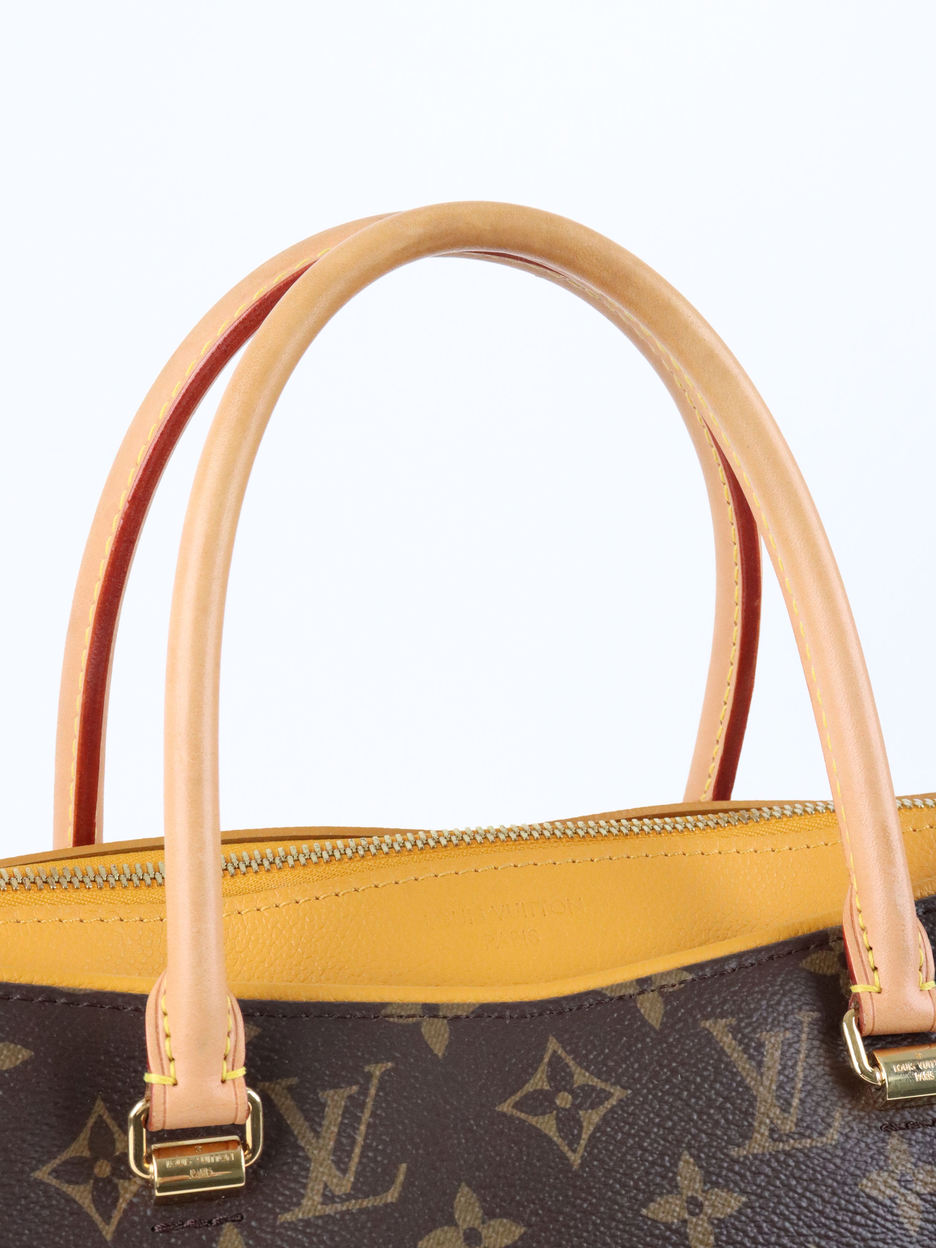 Louis Vuitton Yellow Pallas MM Monogram Bag