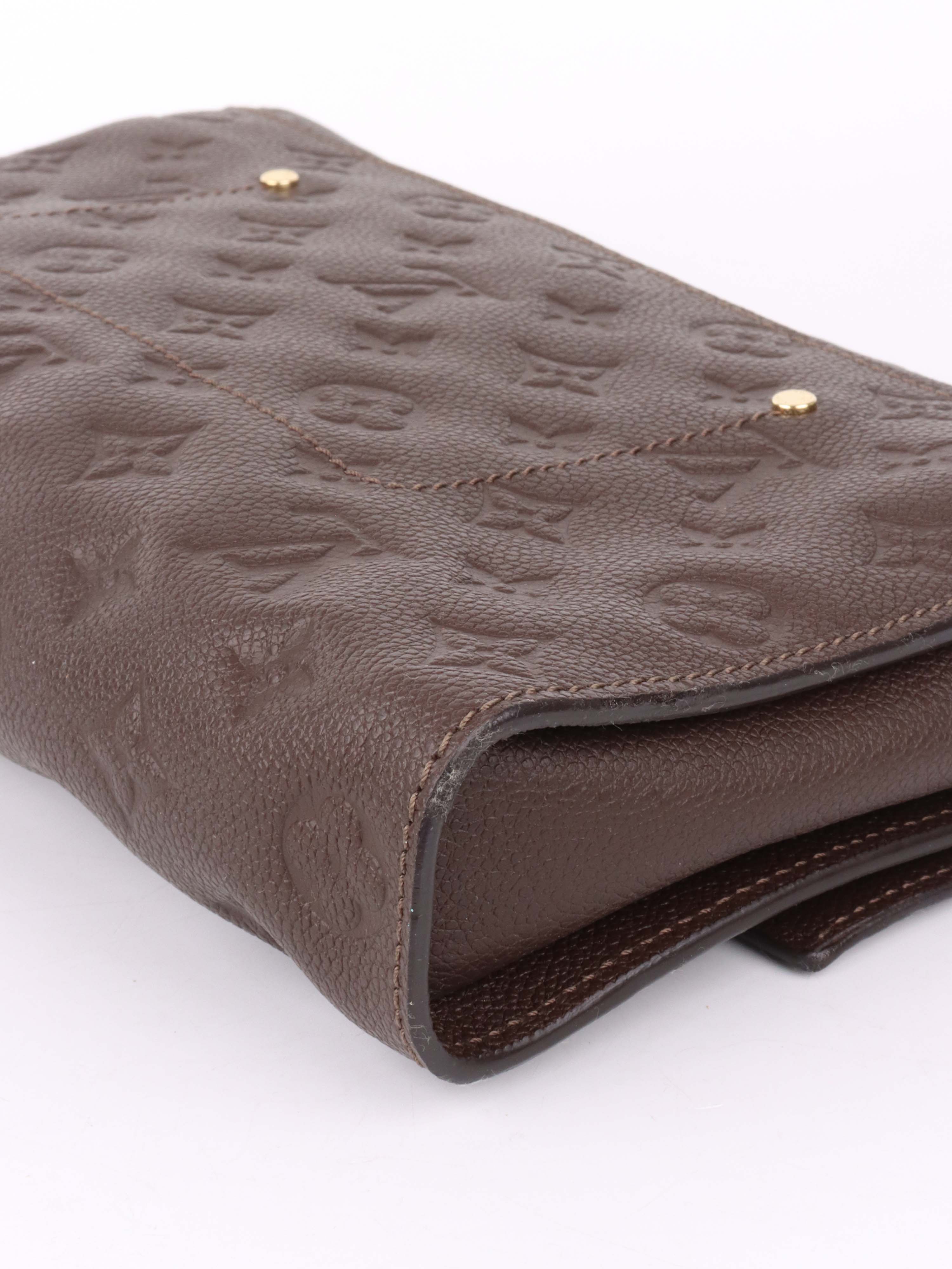 Louis Vuitton Brown Fascinante Empreinte Monogram Bag.
