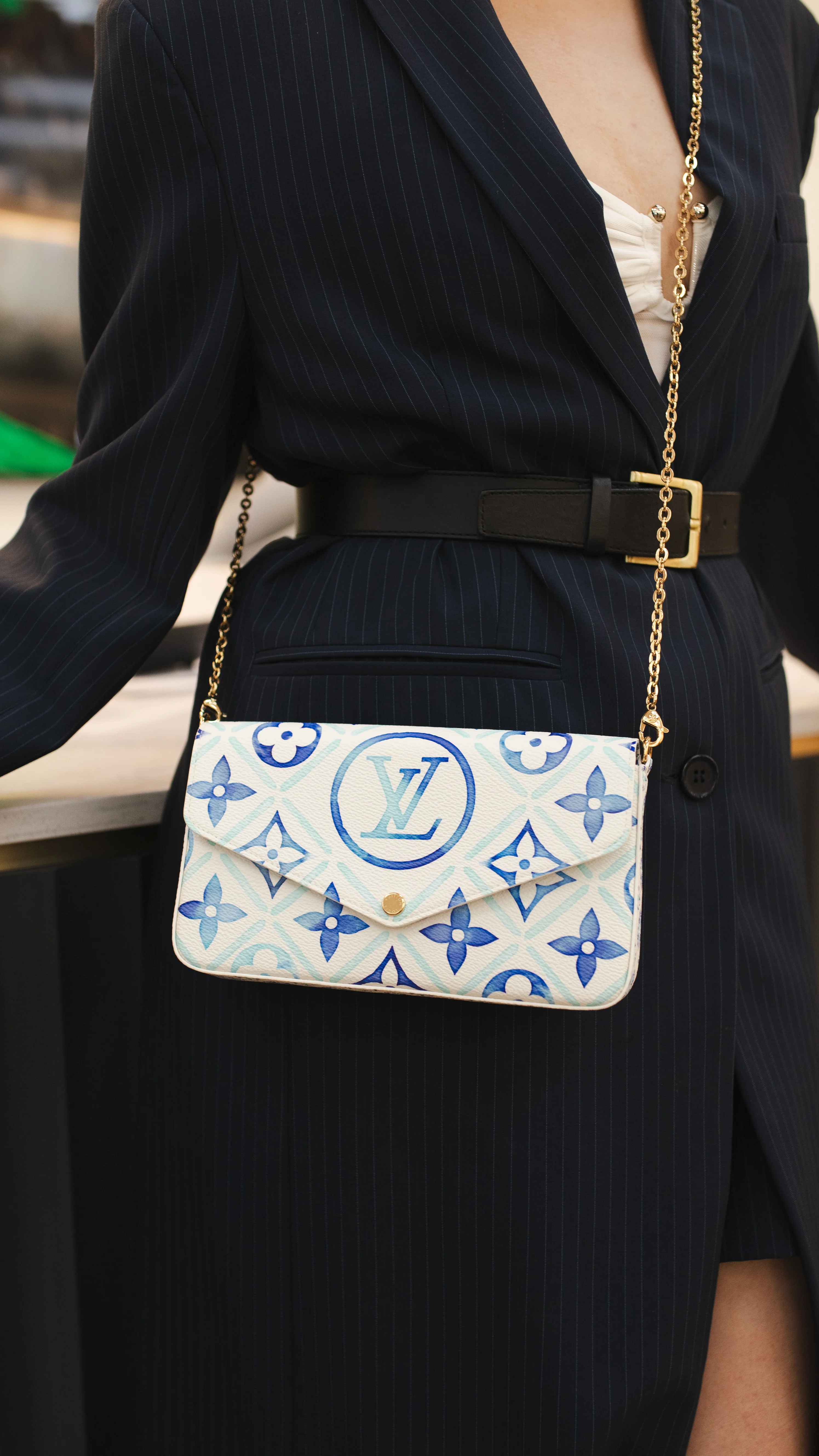 Louis Vuitton Blue Lagoon Felicie Pochette