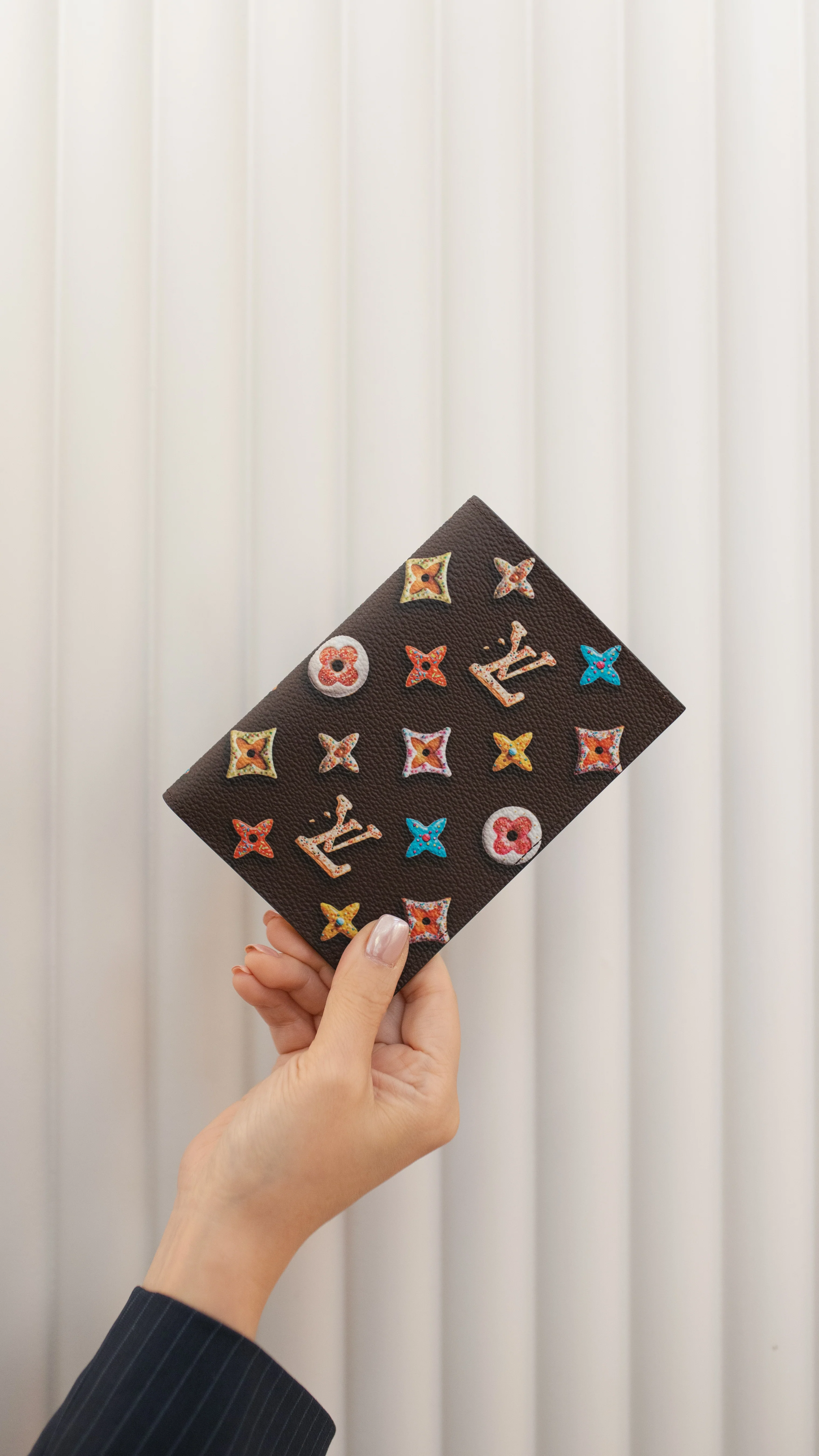 Louis Vuitton Monogram Donuts Passport Cover