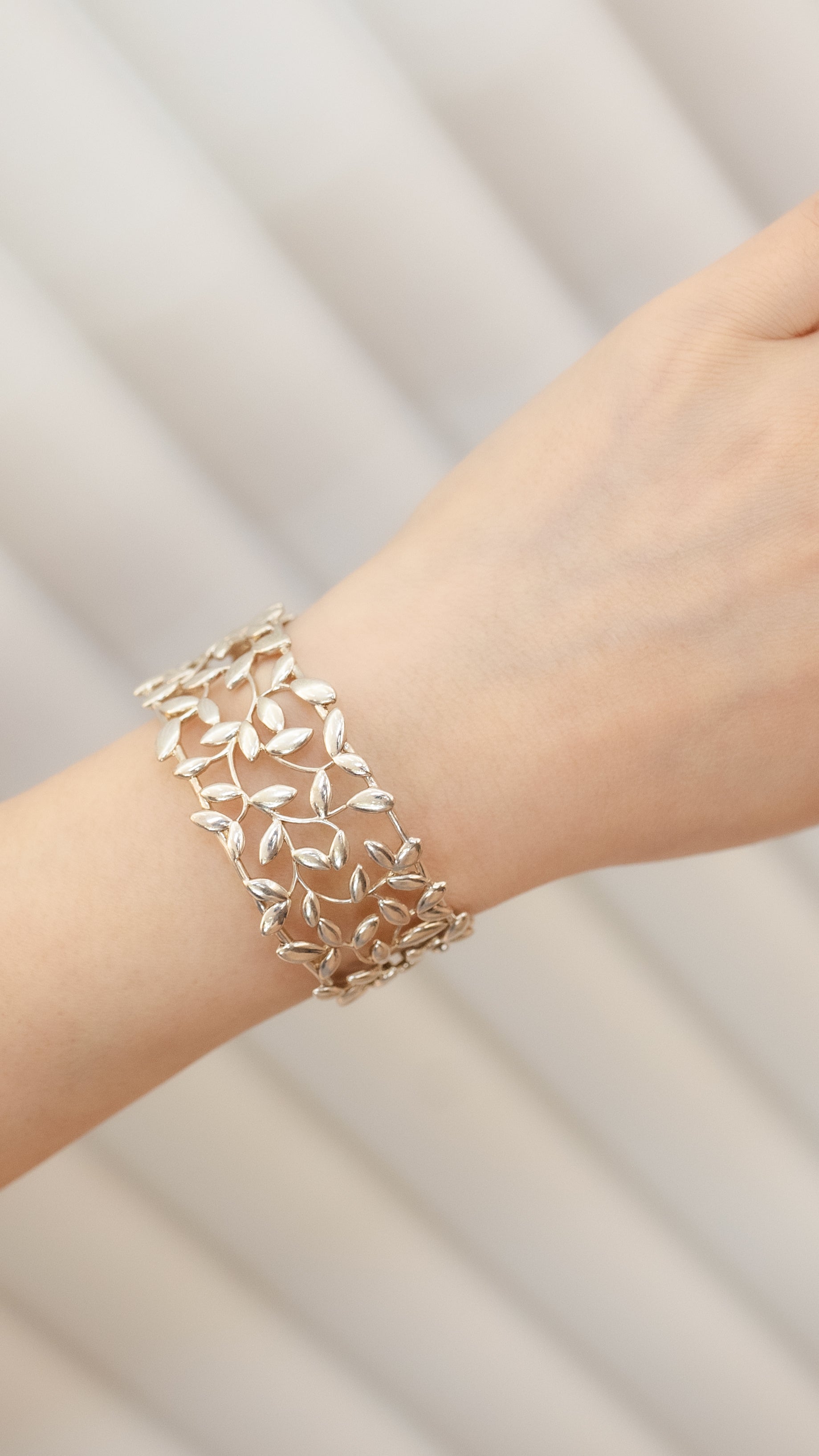 Tiffany  Co Paloma Picasso Olive Leaf Cuff