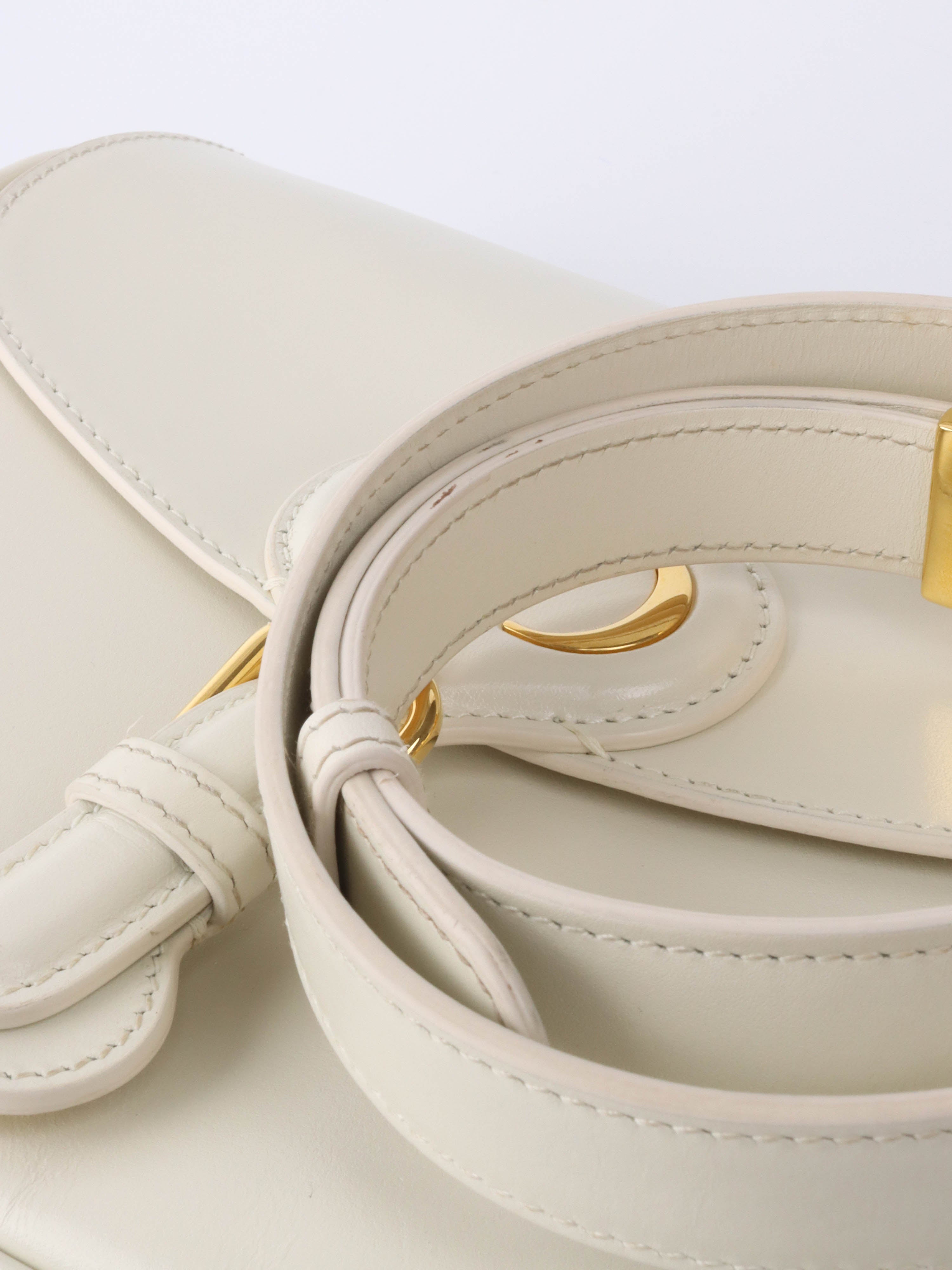 Dior Medium White Bobby Bag