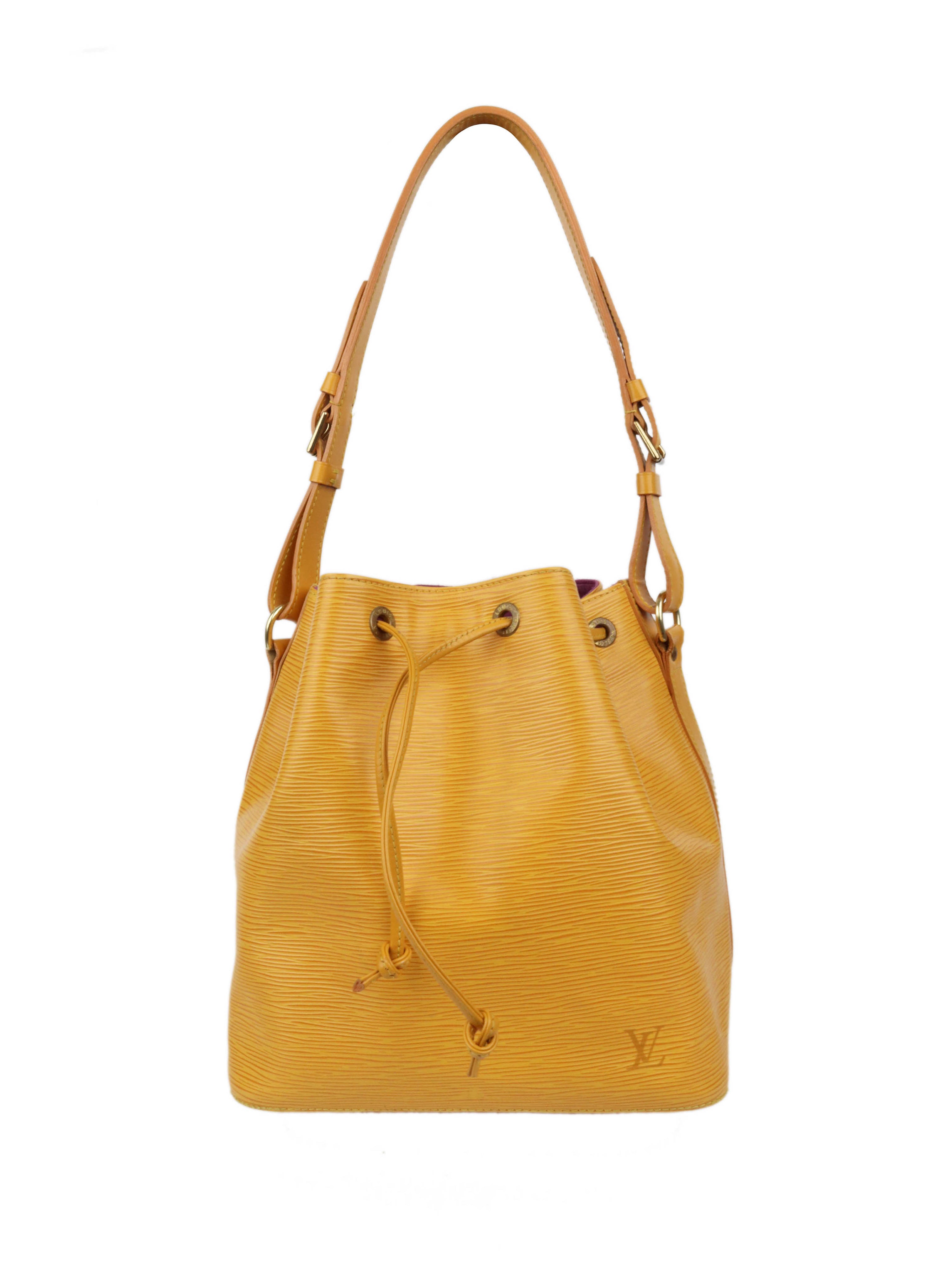 Louis Vuitton Yellow Epi Leather NeoNoe PM Bucket Bag