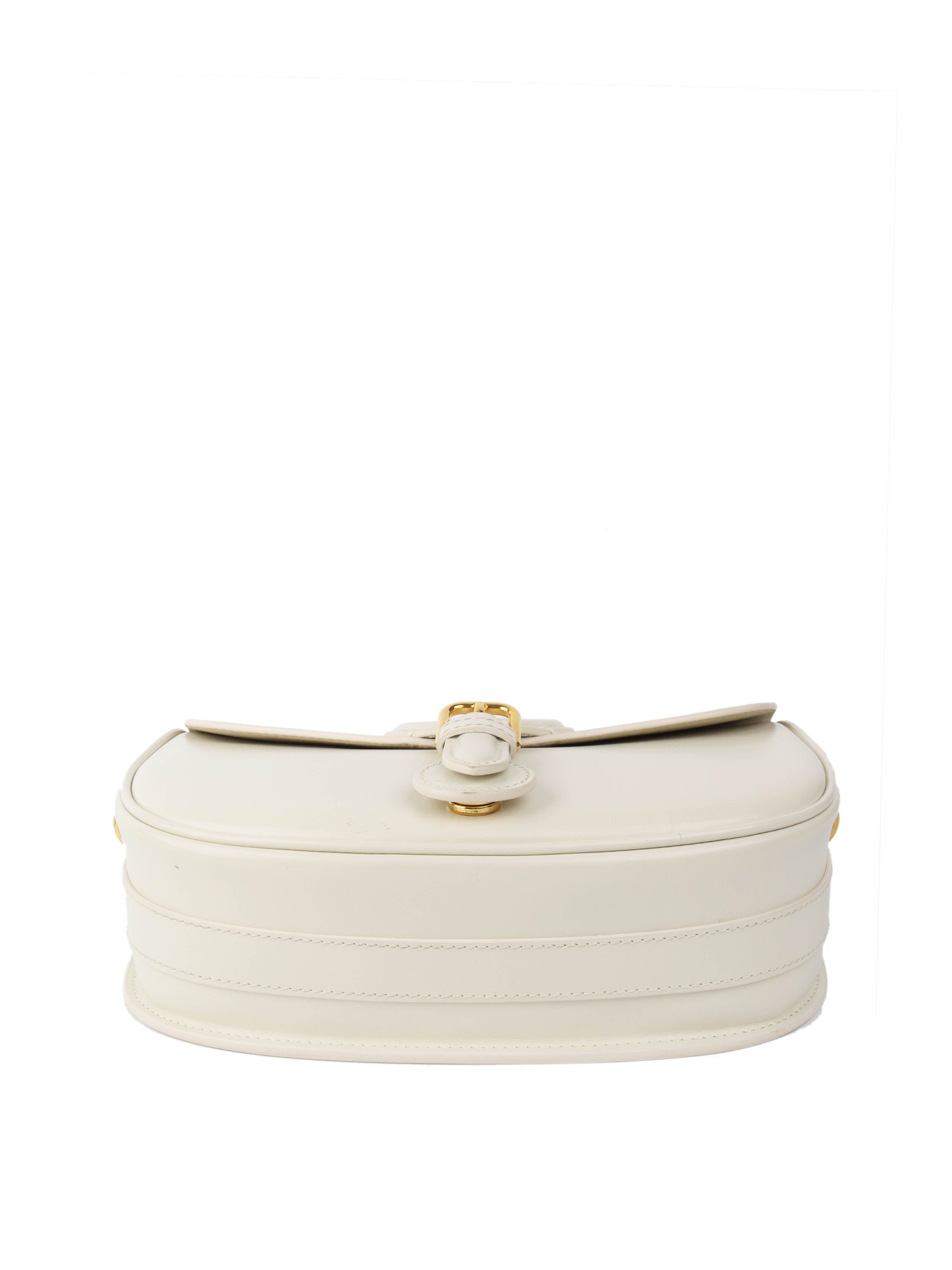 Dior Medium White Bobby Bag