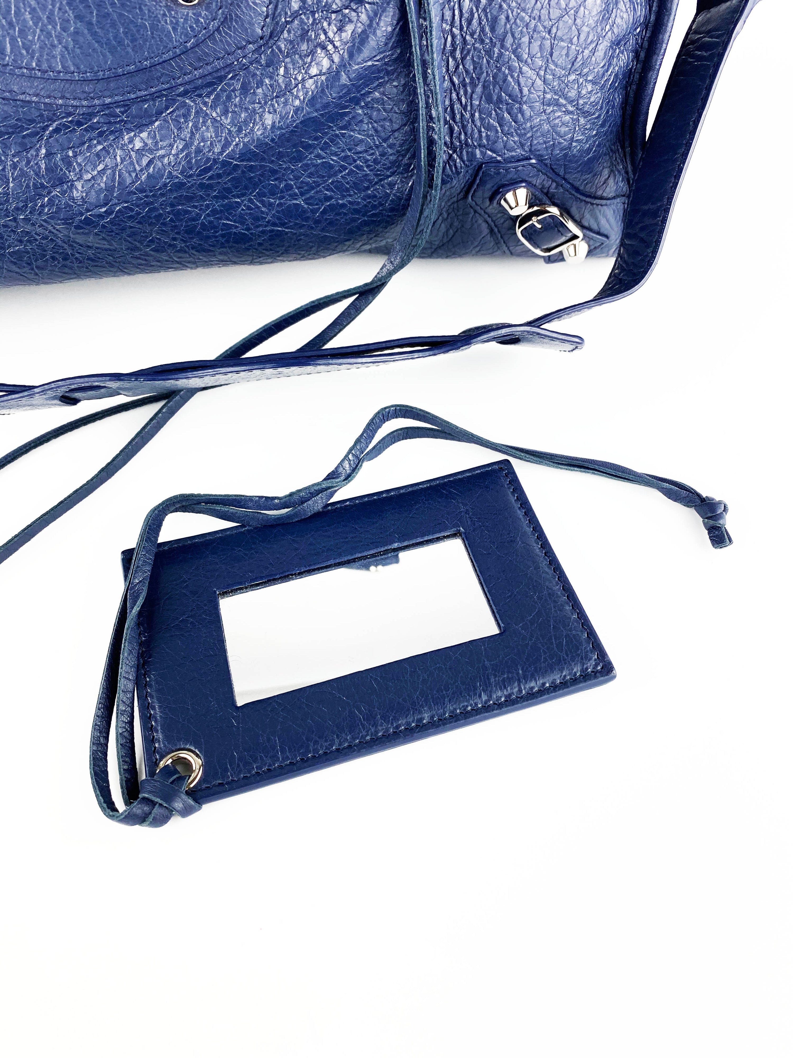 Balenciaga Navy City Bag