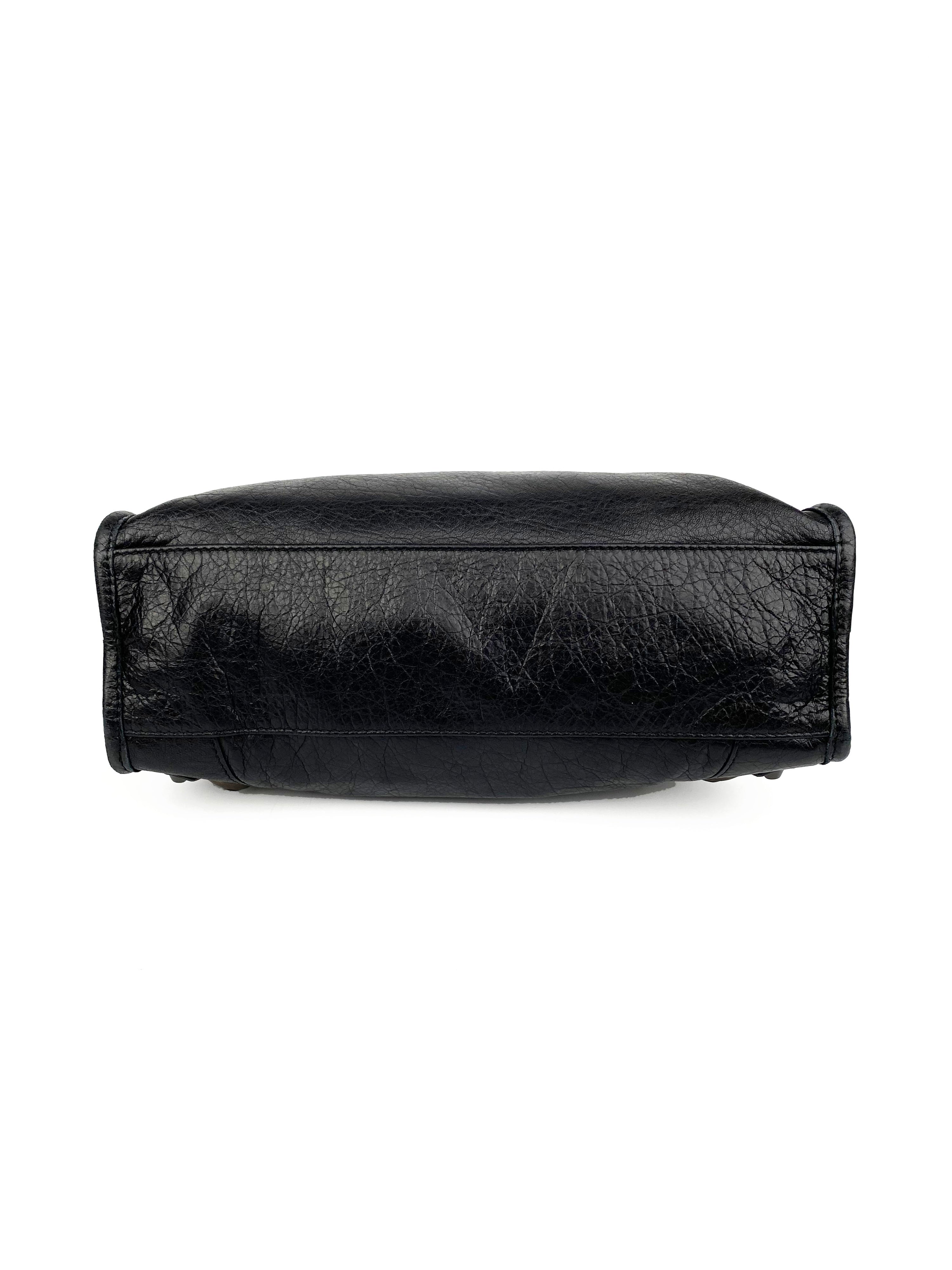 Balenciaga Small Black City Bag