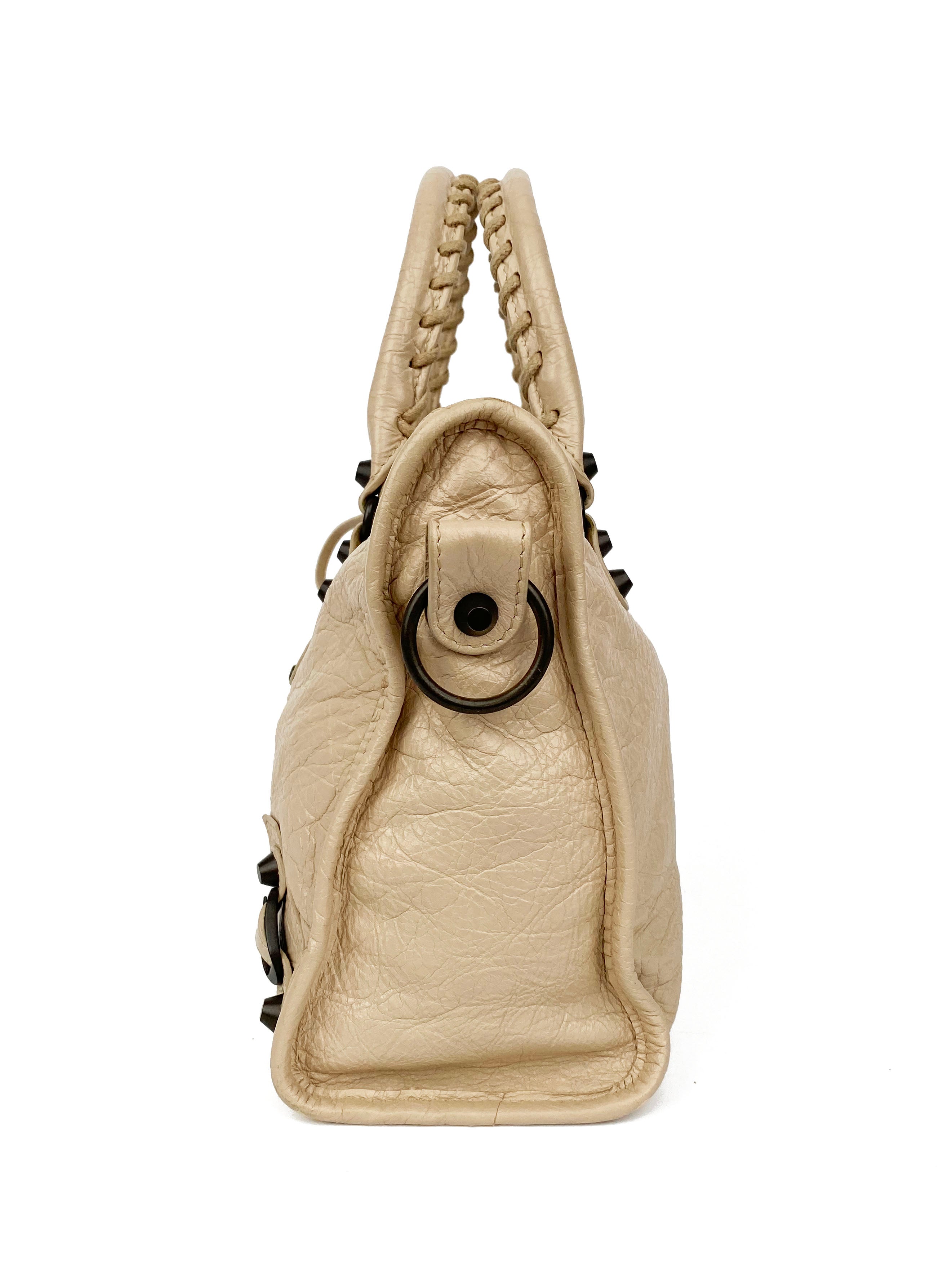 Balenciaga Small Nude City Bag