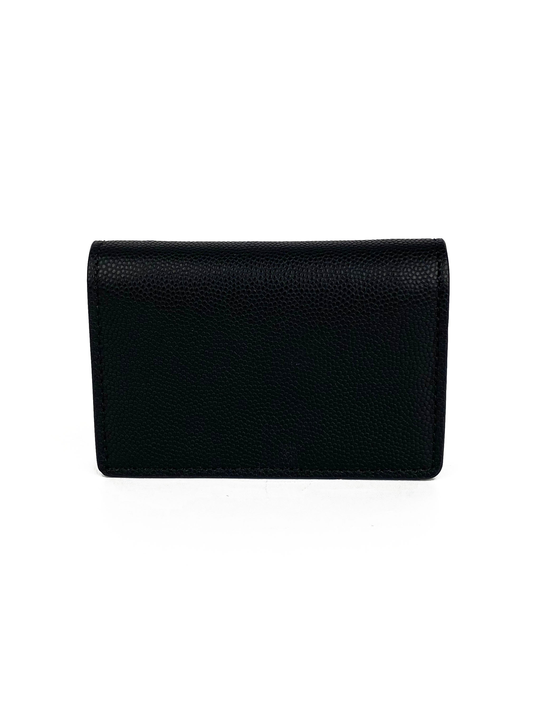 Burberry Black Card Holder on Chain