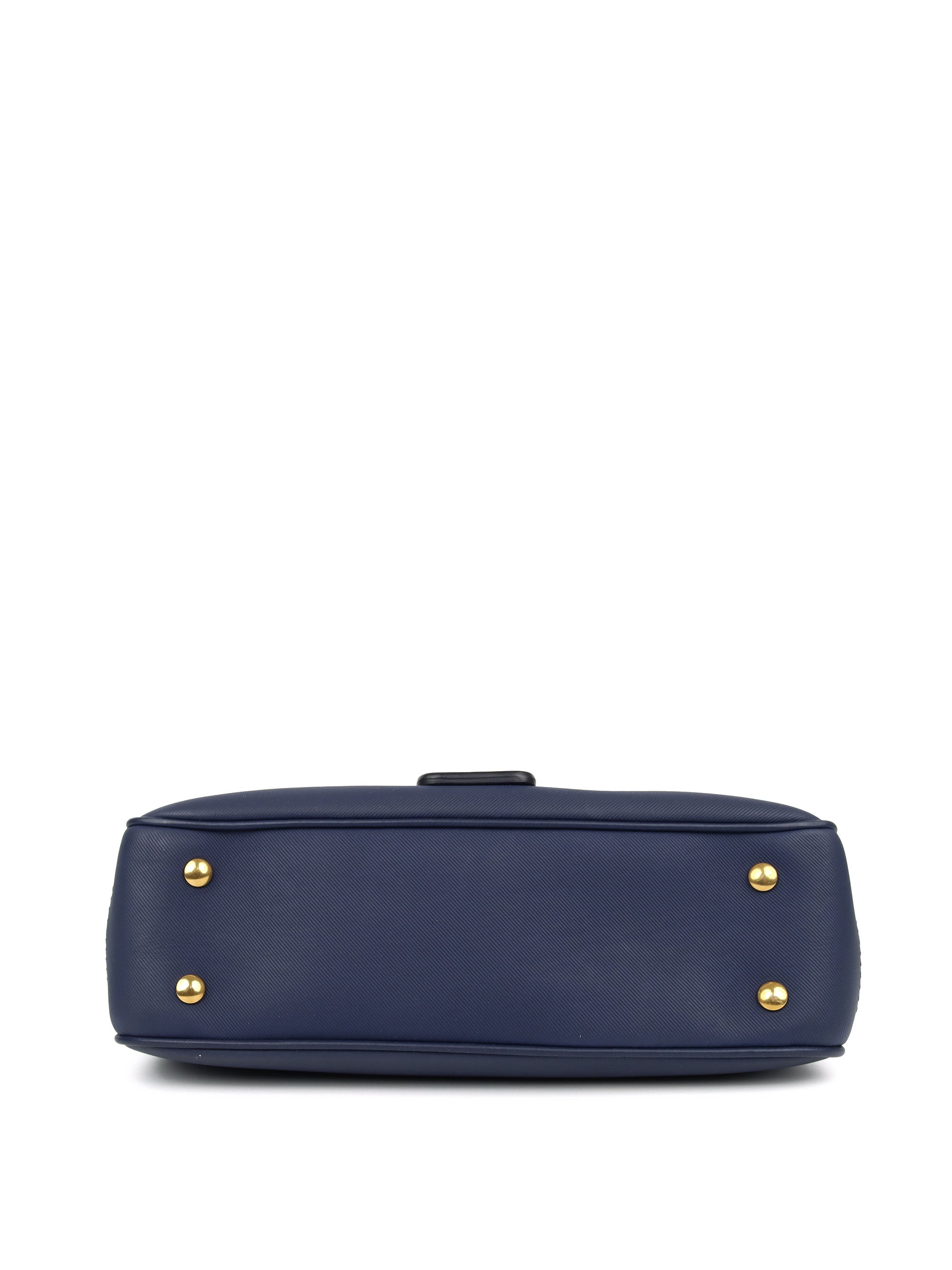 Burberry Blue Top Handle Bag