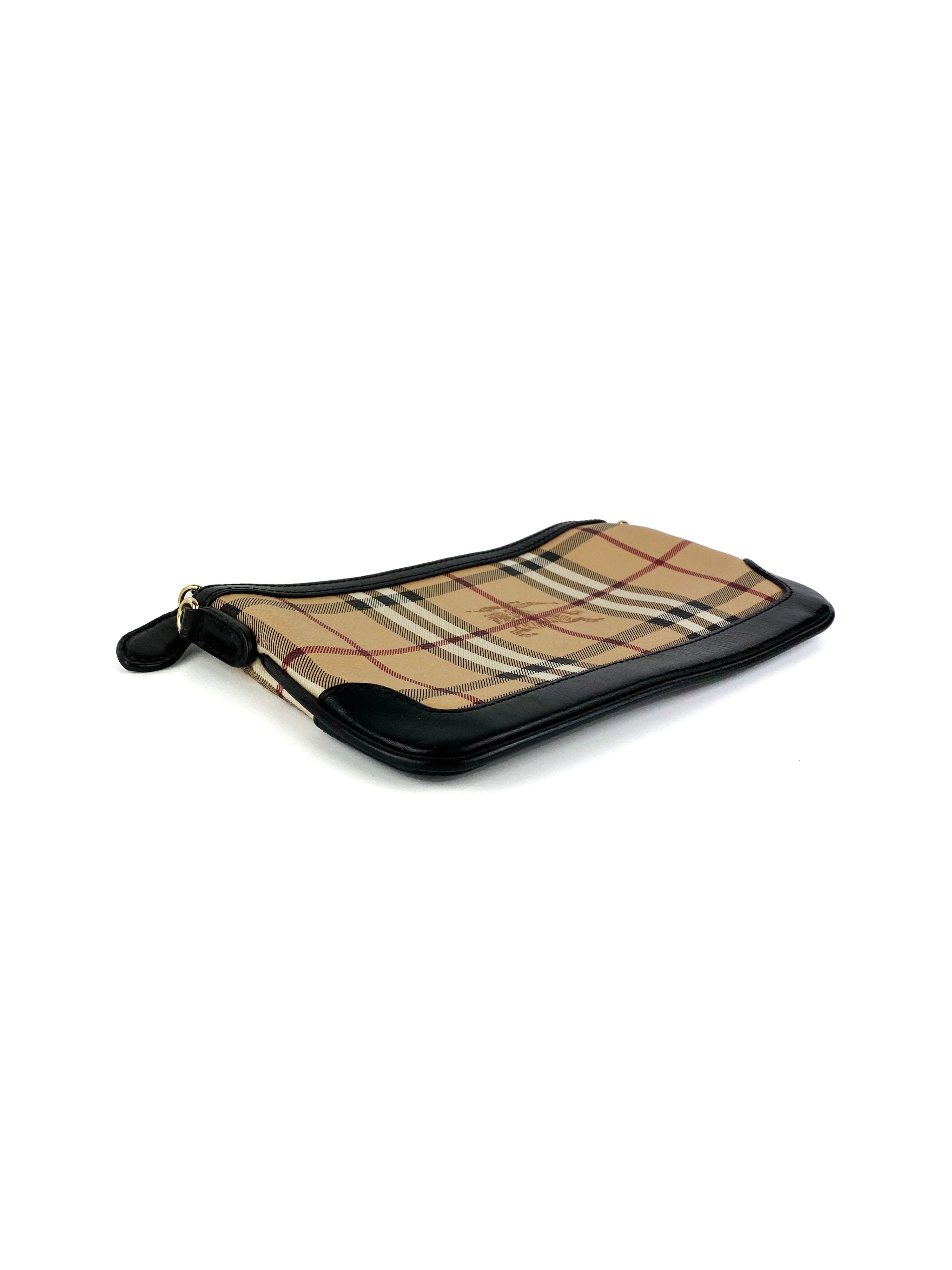 Burberry Haymarket Check Mini Shoulder Bag