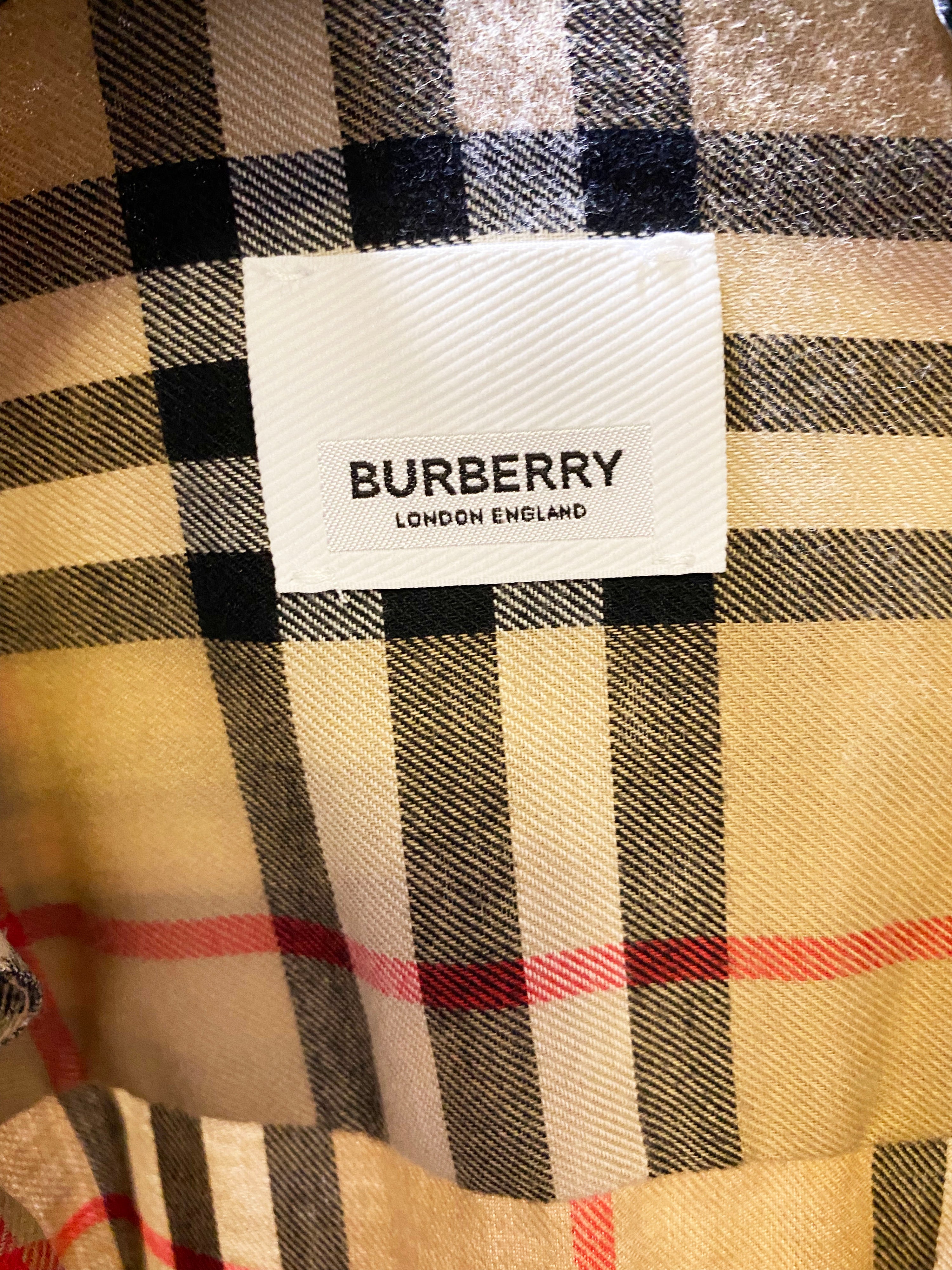 Burberry Haymarket Check Shirt S