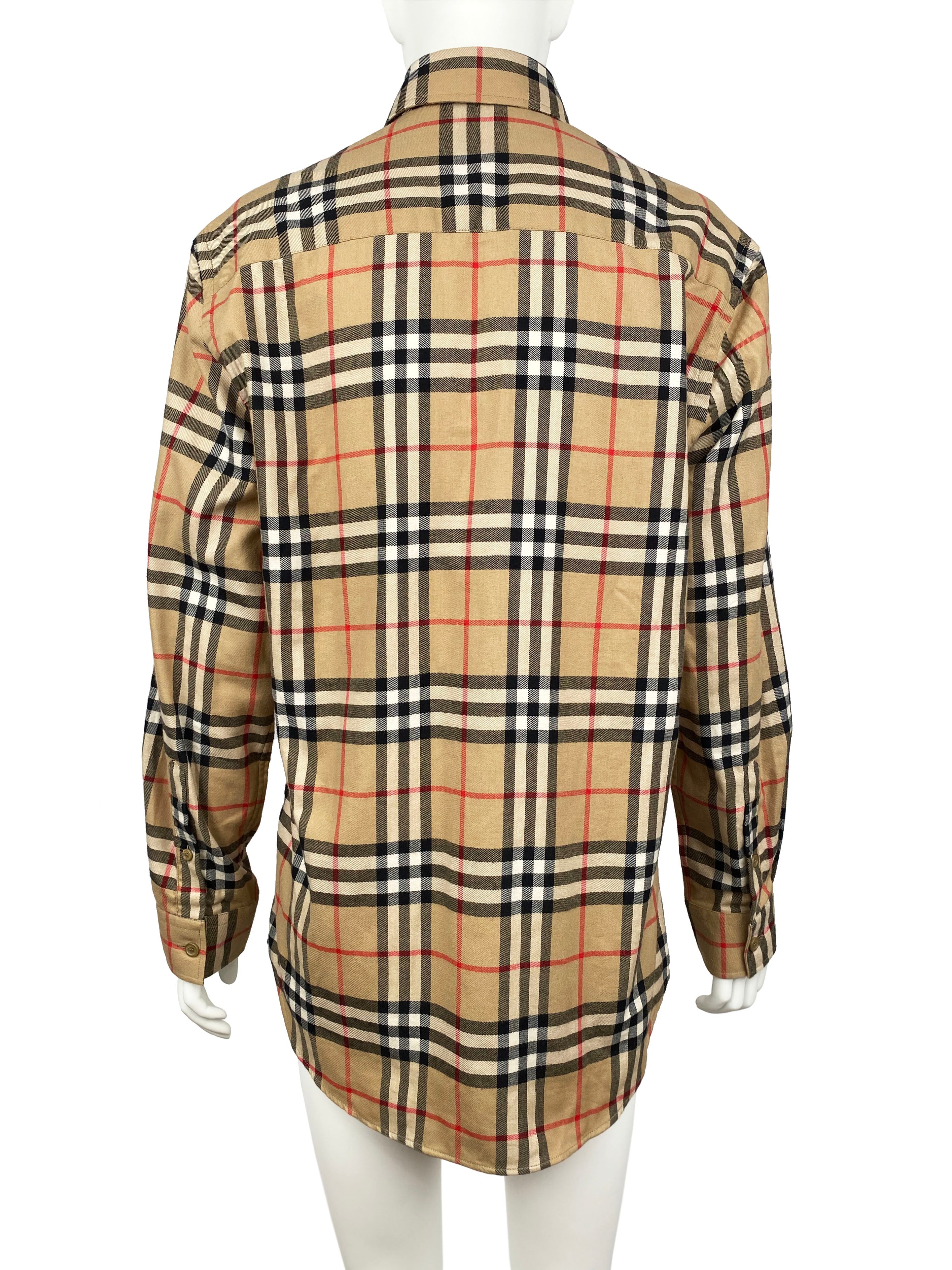 Burberry Haymarket Check Shirt S