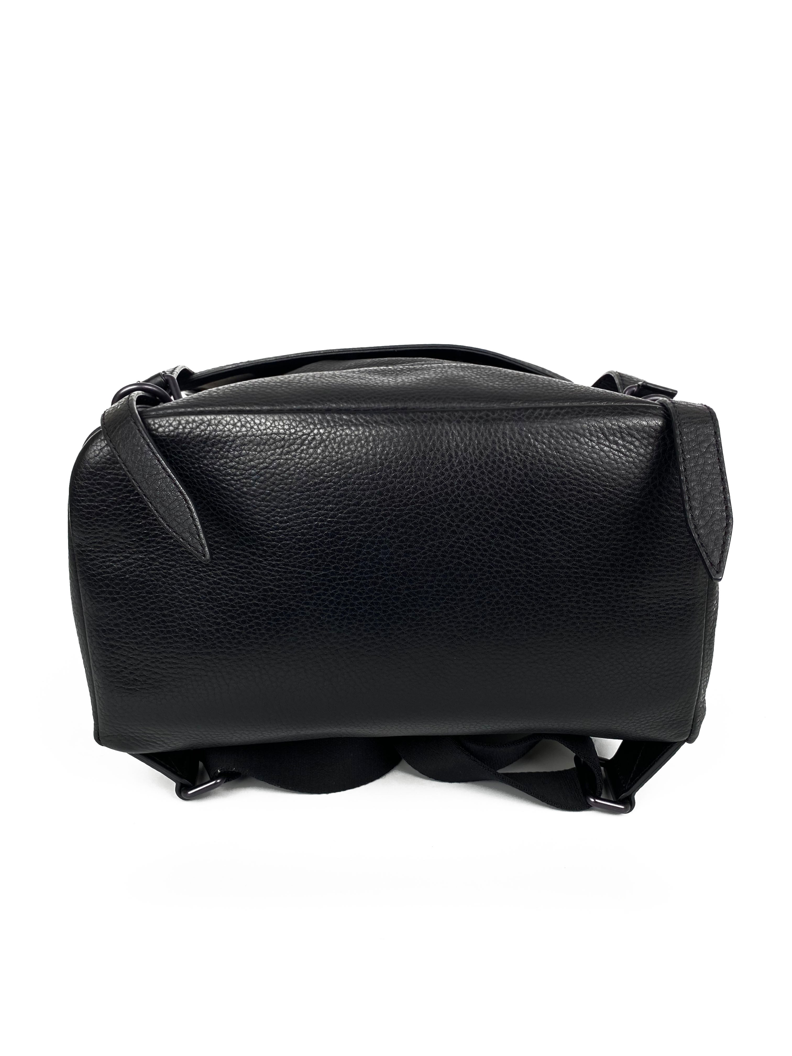 Burberry Mens Black Extra Large Rucksack