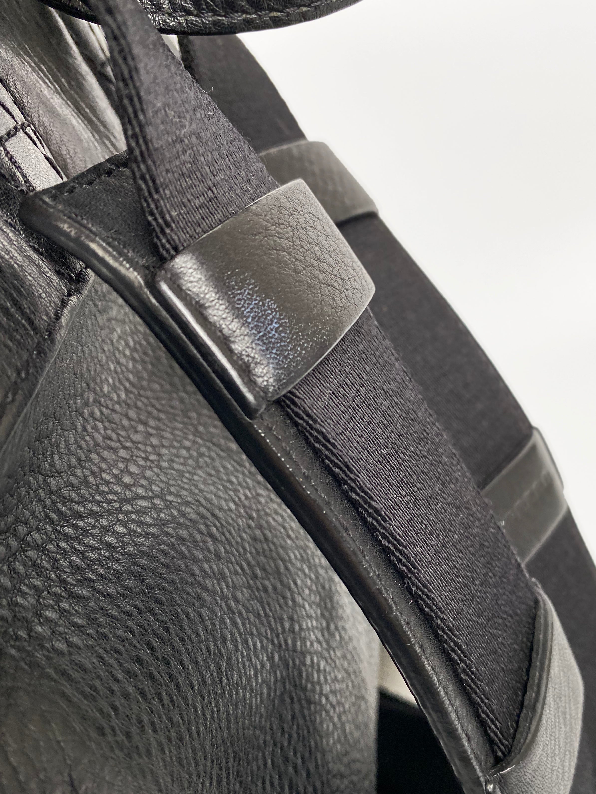 Burberry Mens Black Extra Large Rucksack