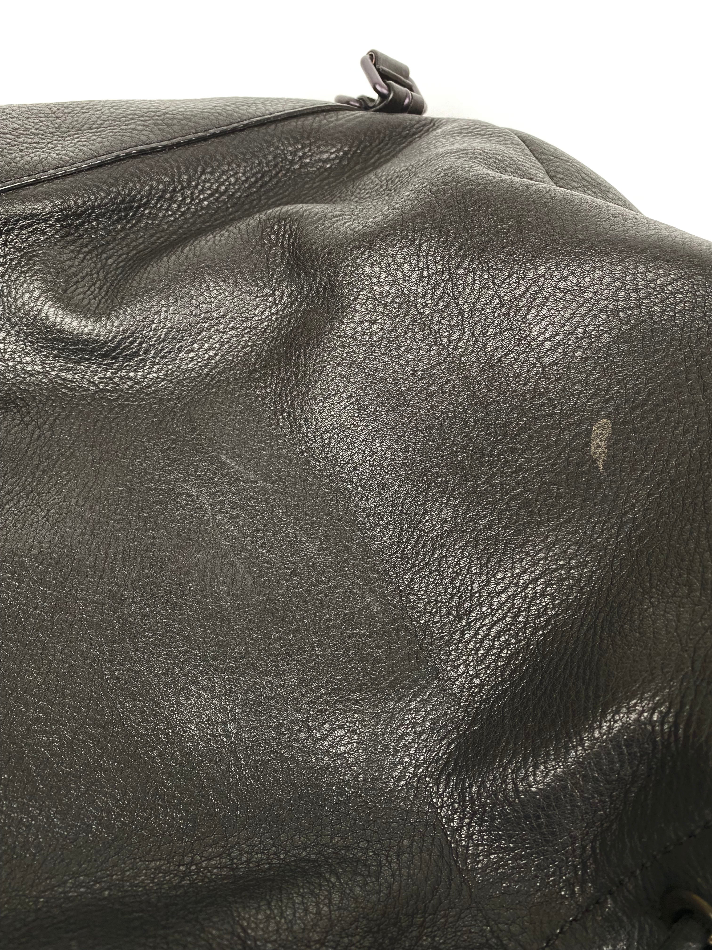 Burberry Mens Black Extra Large Rucksack
