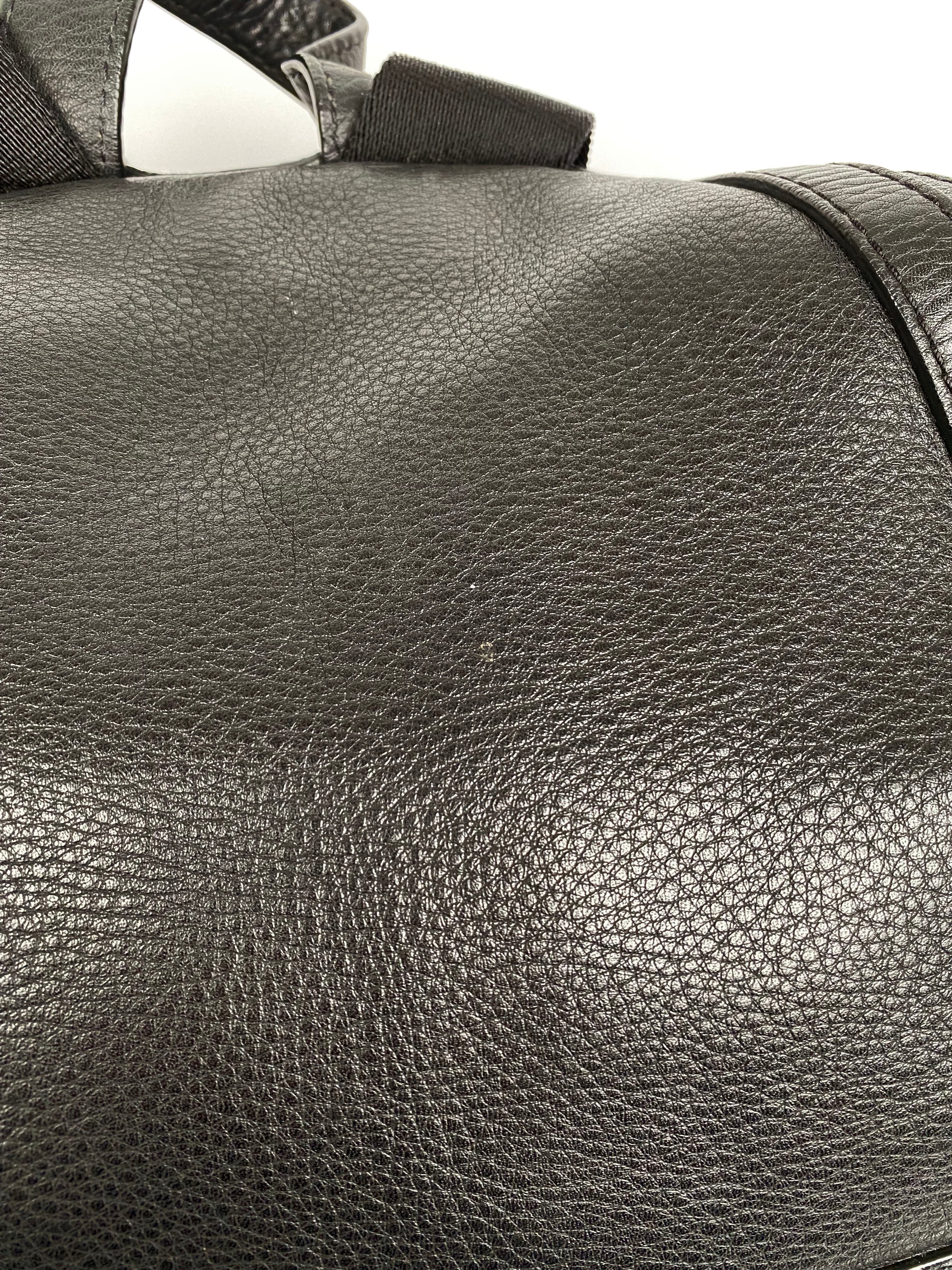 Burberry Mens Black Extra Large Rucksack