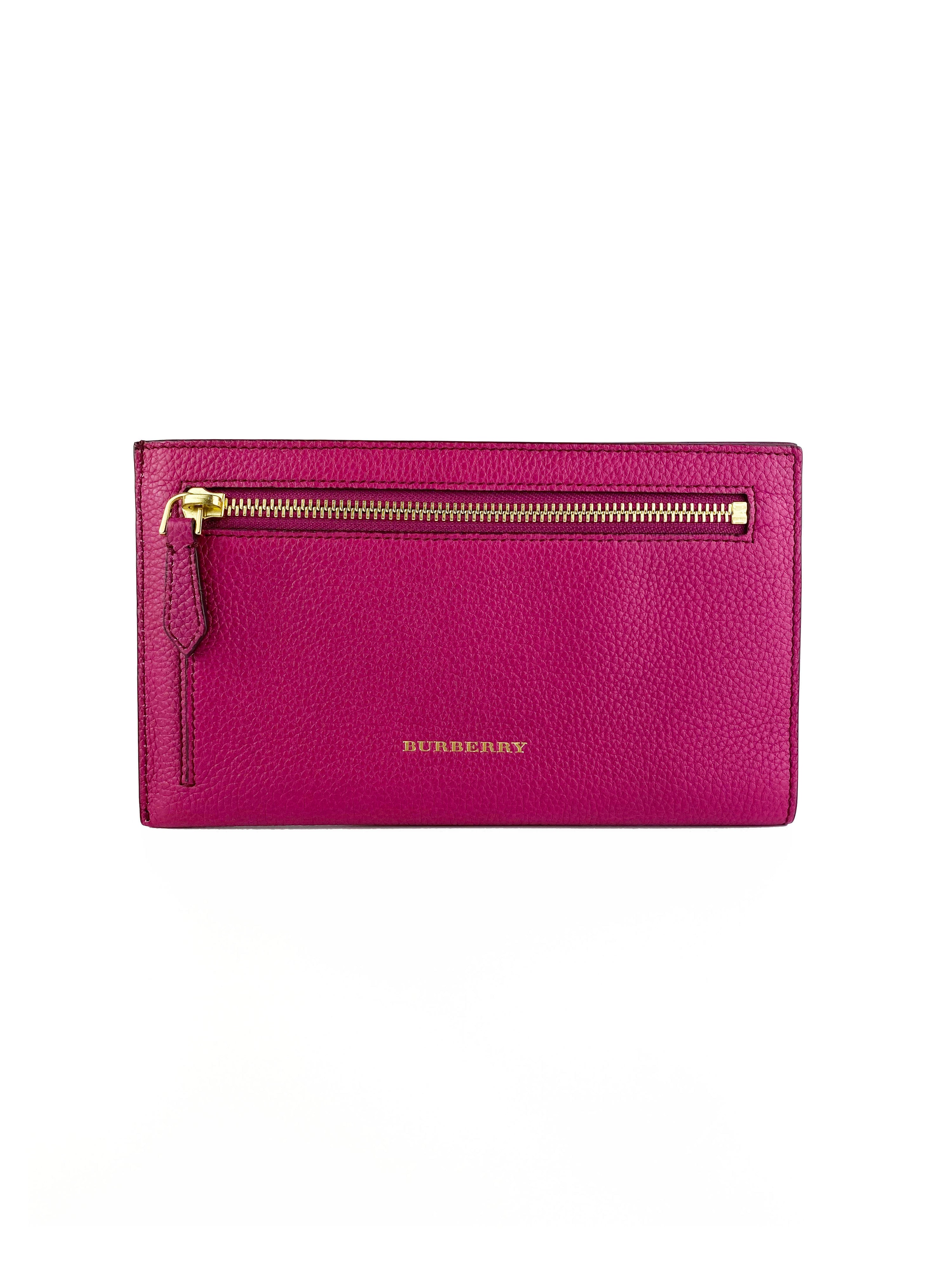 Burberry Purple Document Holder