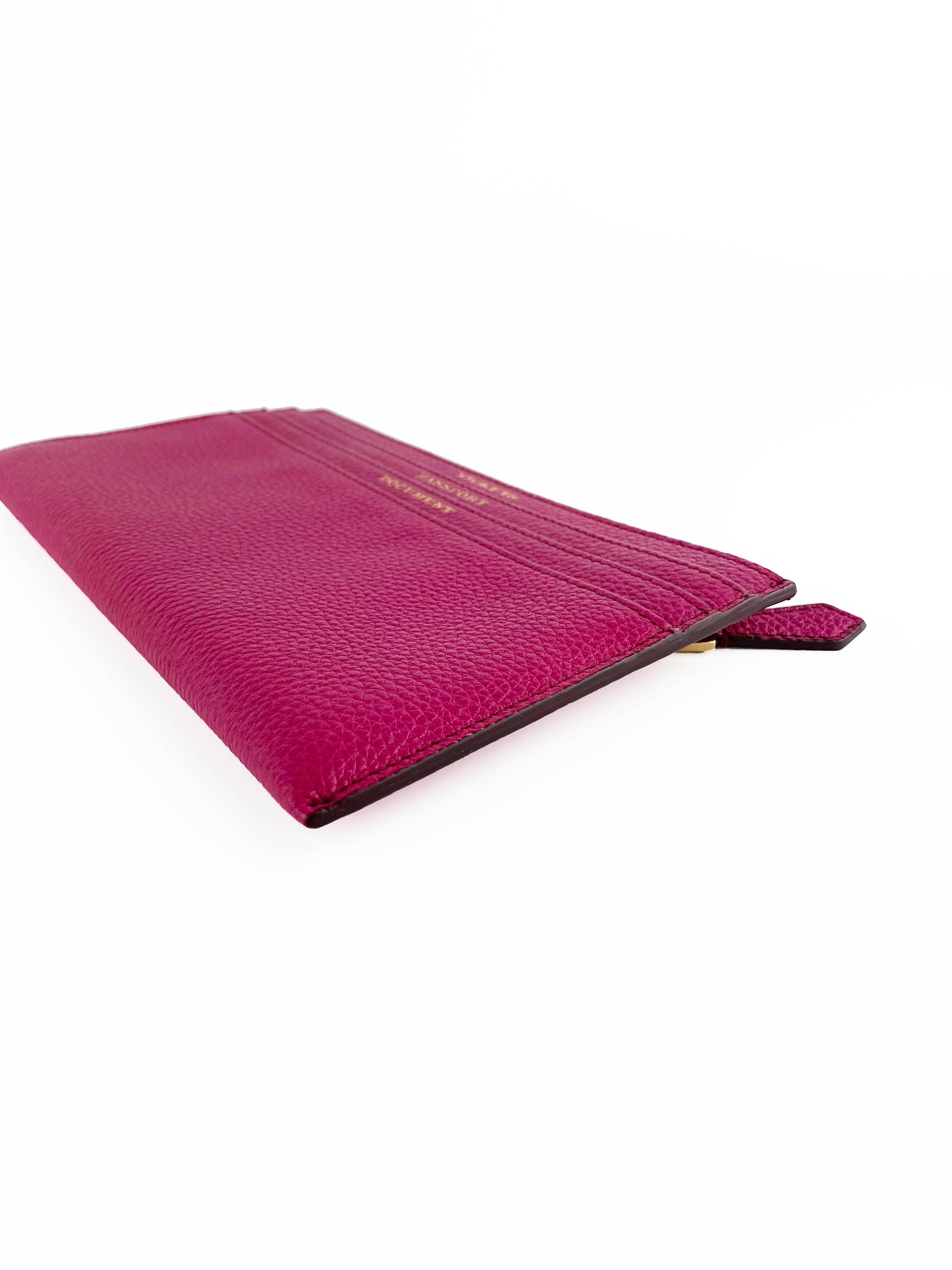 Burberry Purple Document Holder