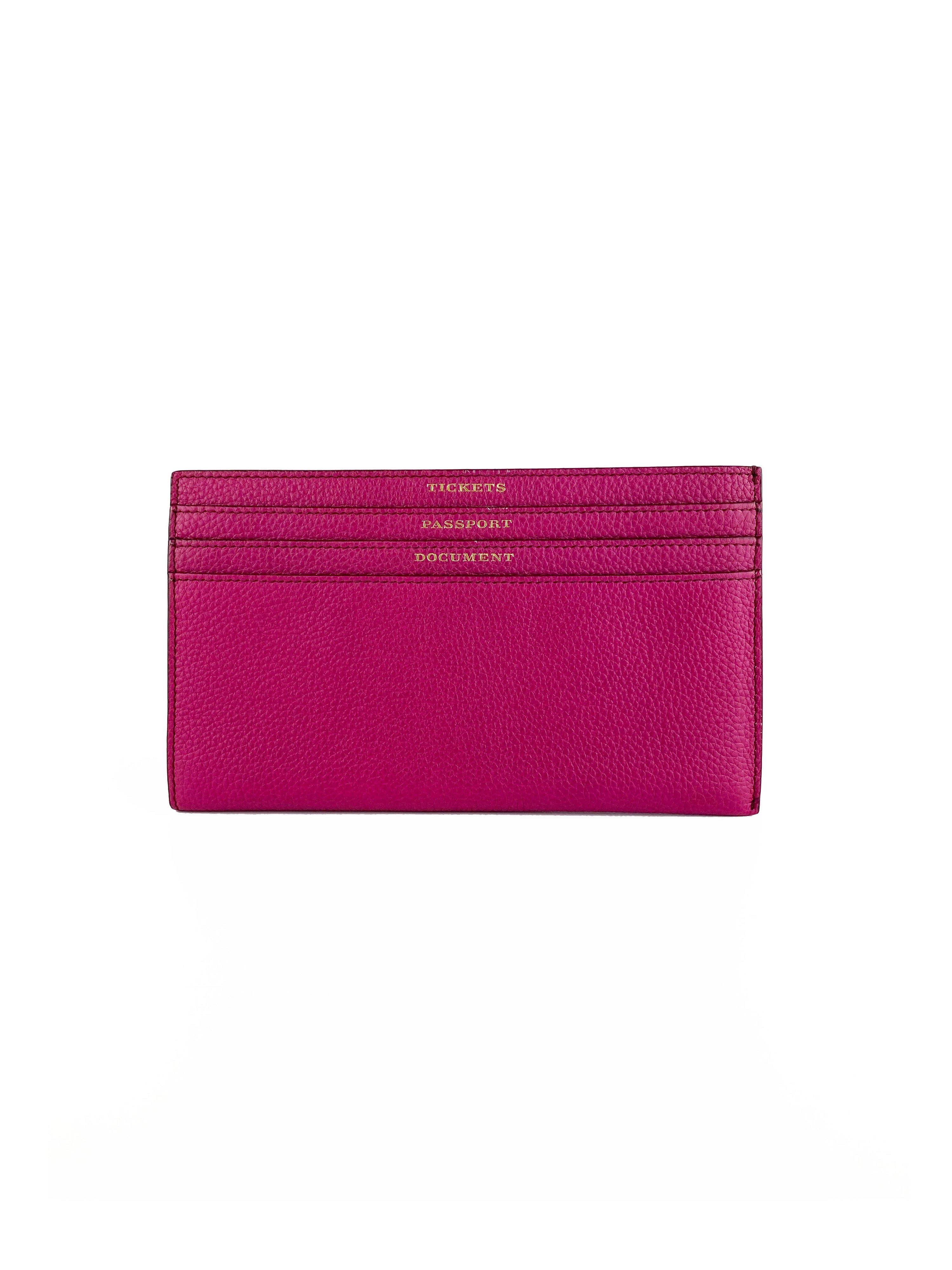 Burberry Purple Document Holder