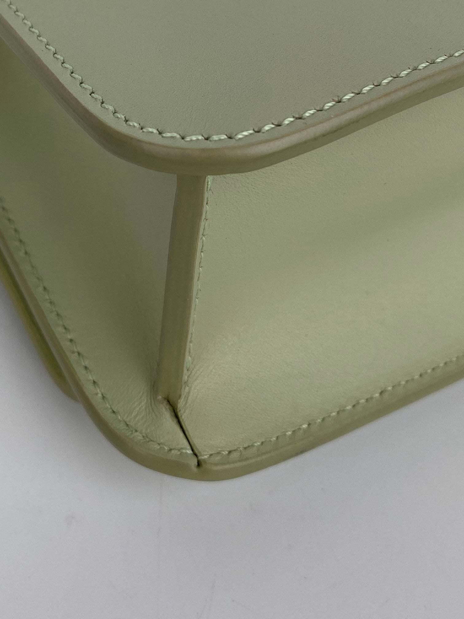 Burberry Small Sage Green Belted TB Bag