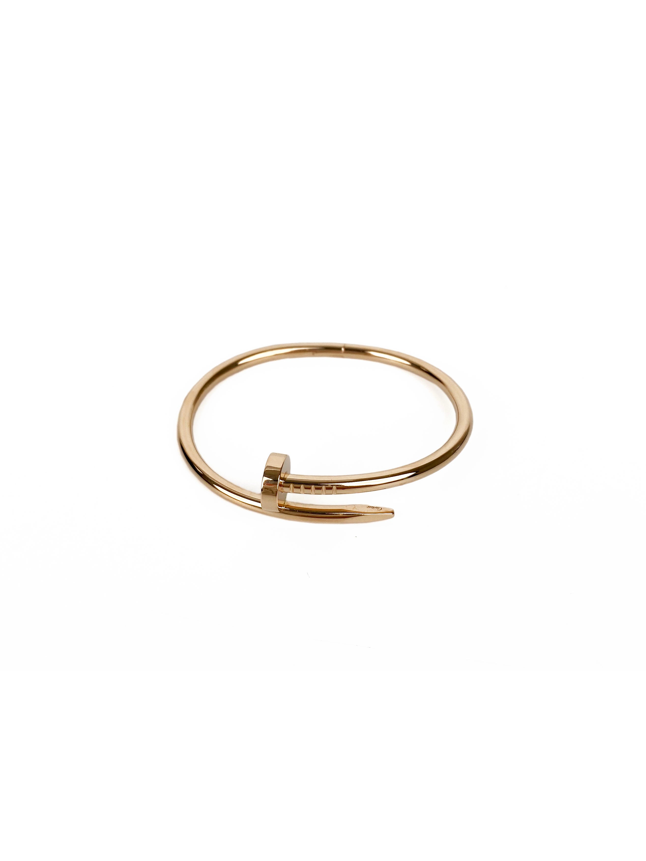 Cartier Rose Gold Juste un Clou Bracelet 16