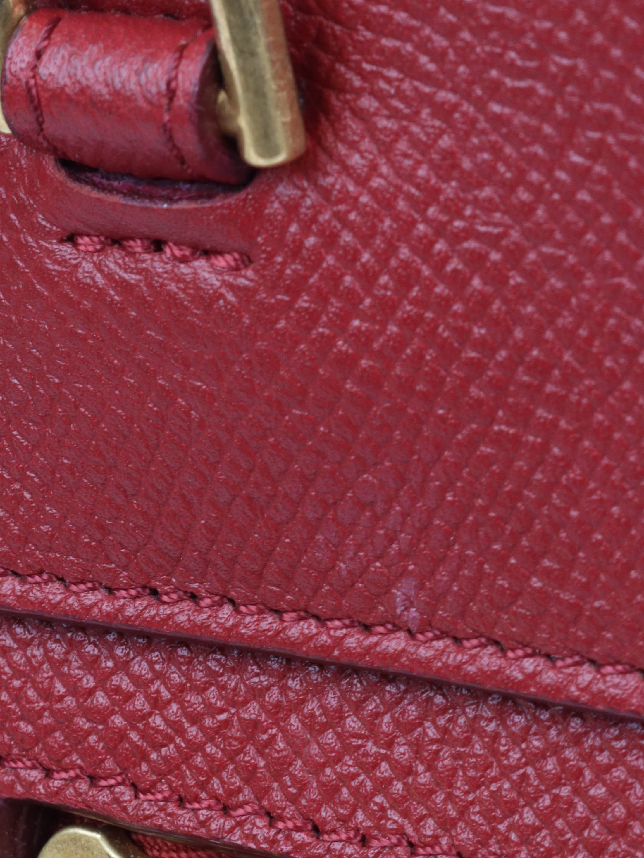 Celine Red Micro Belt Bag