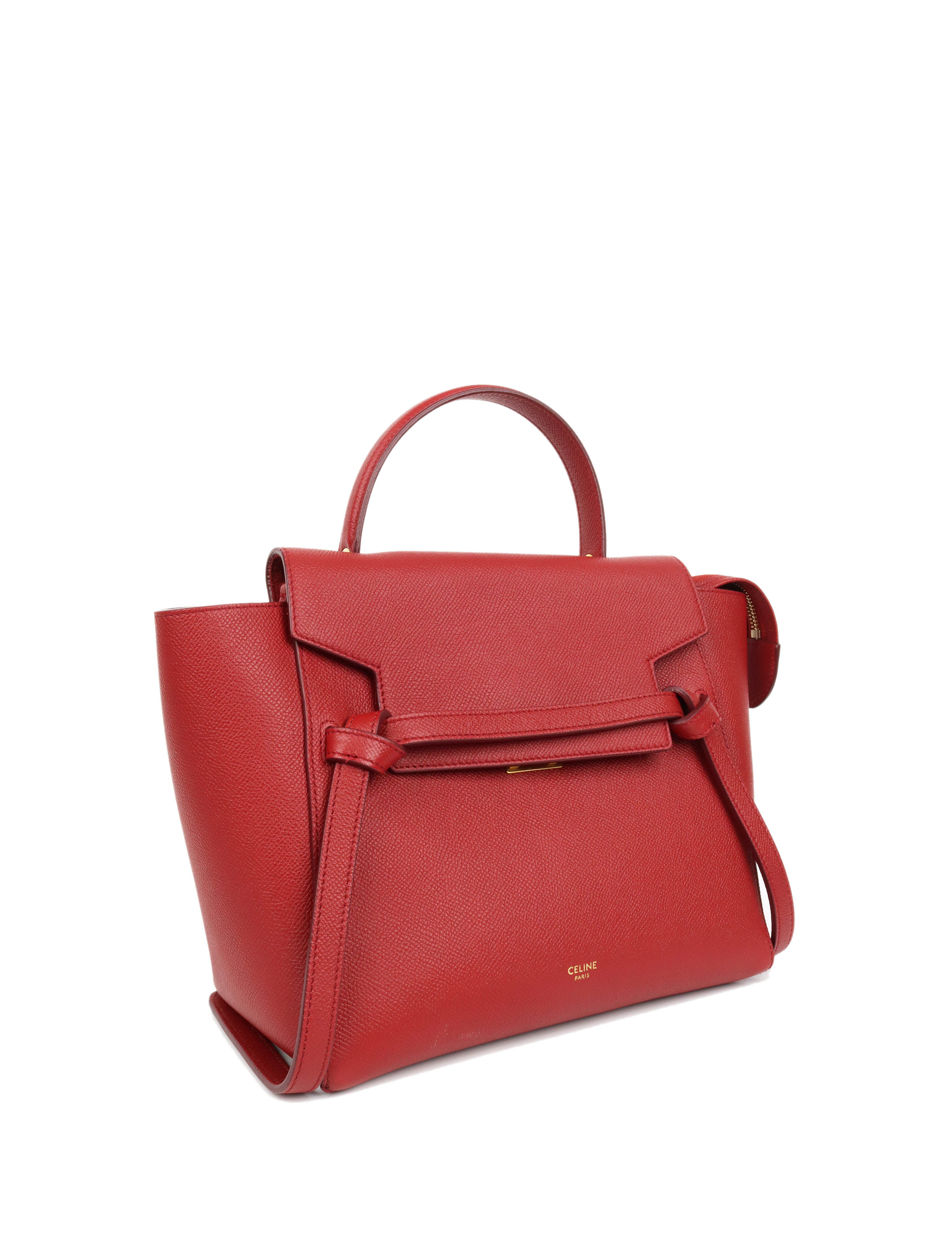 Celine Red Micro Belt Bag