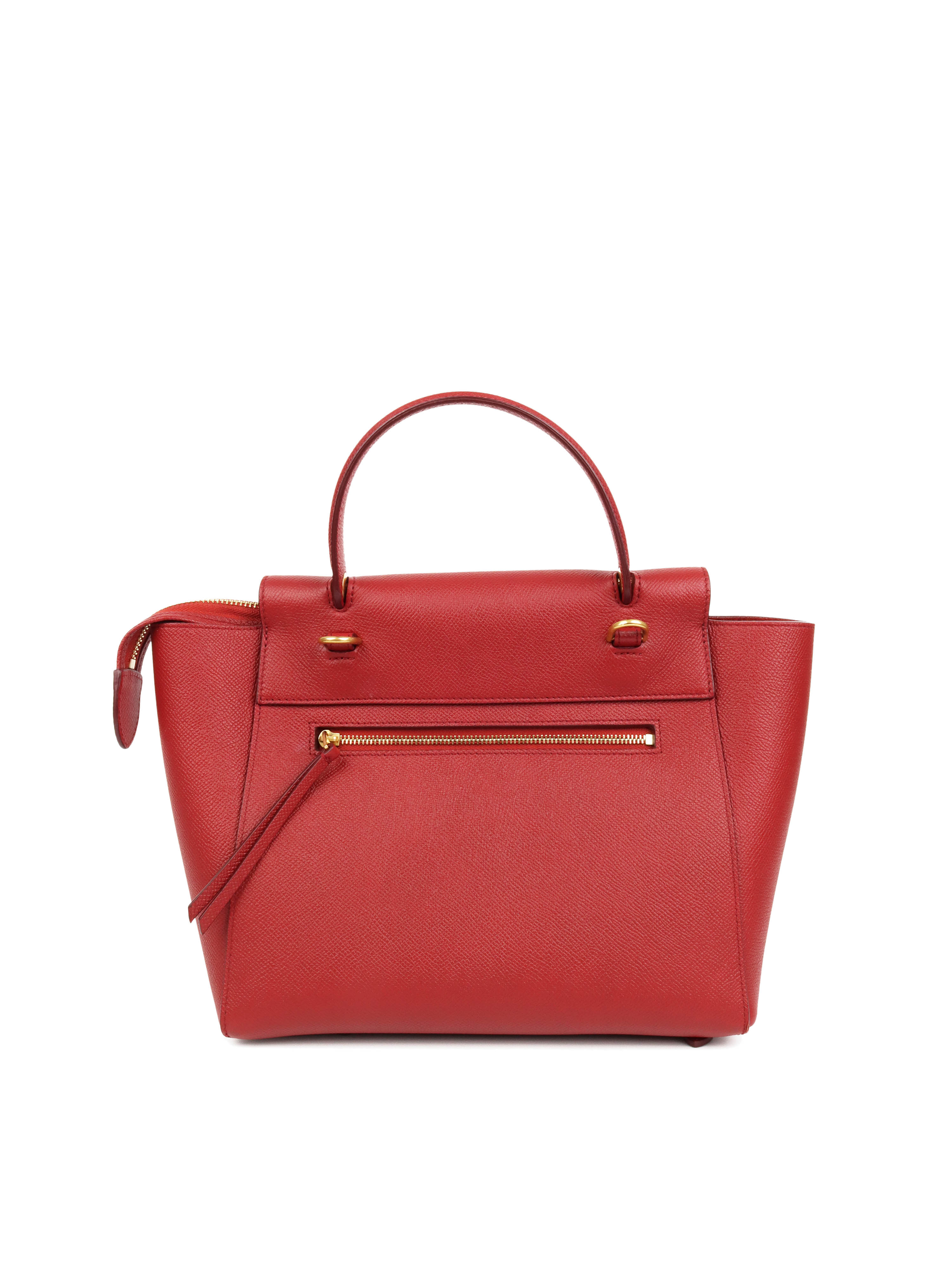 Celine Red Micro Belt Bag