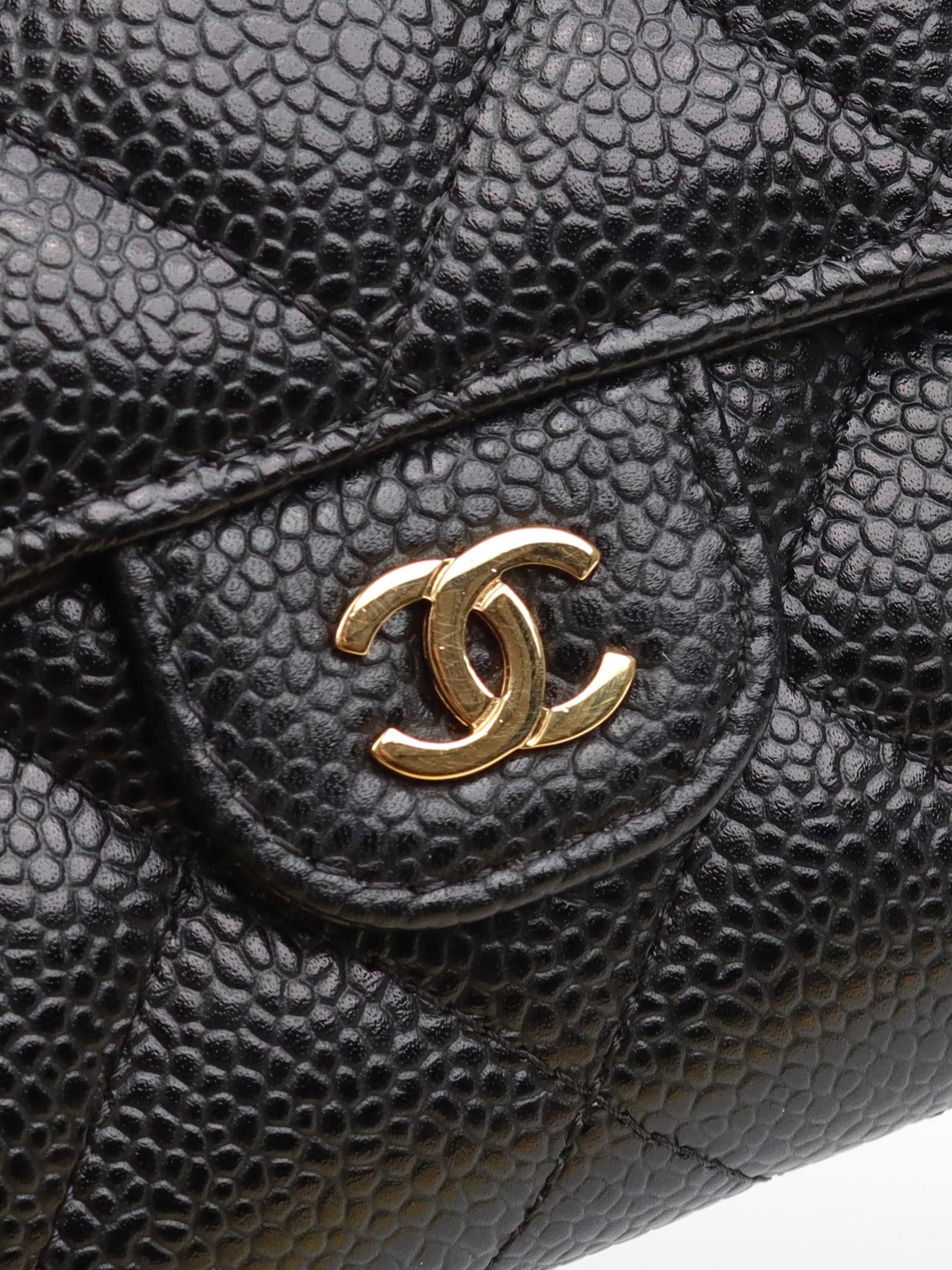 Chanel Black Caviar Wallet