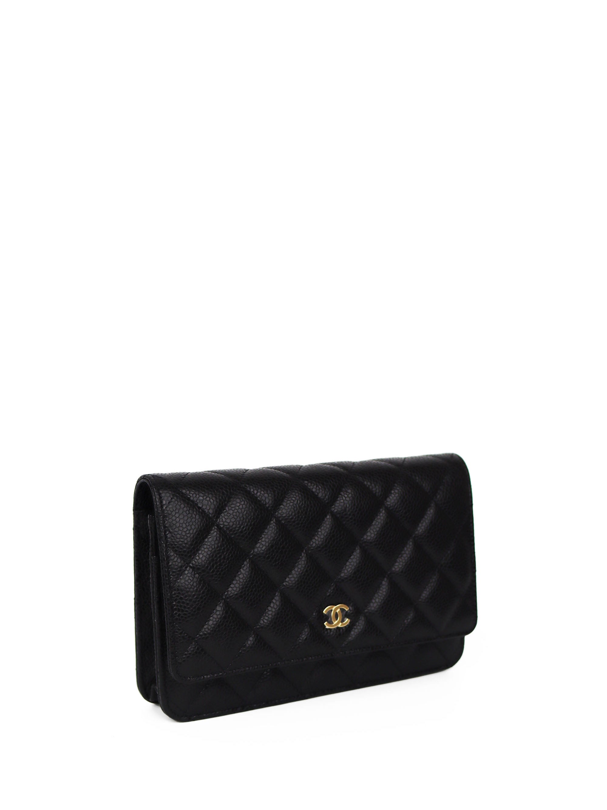 Chanel Black Caviar Wallet on Chain