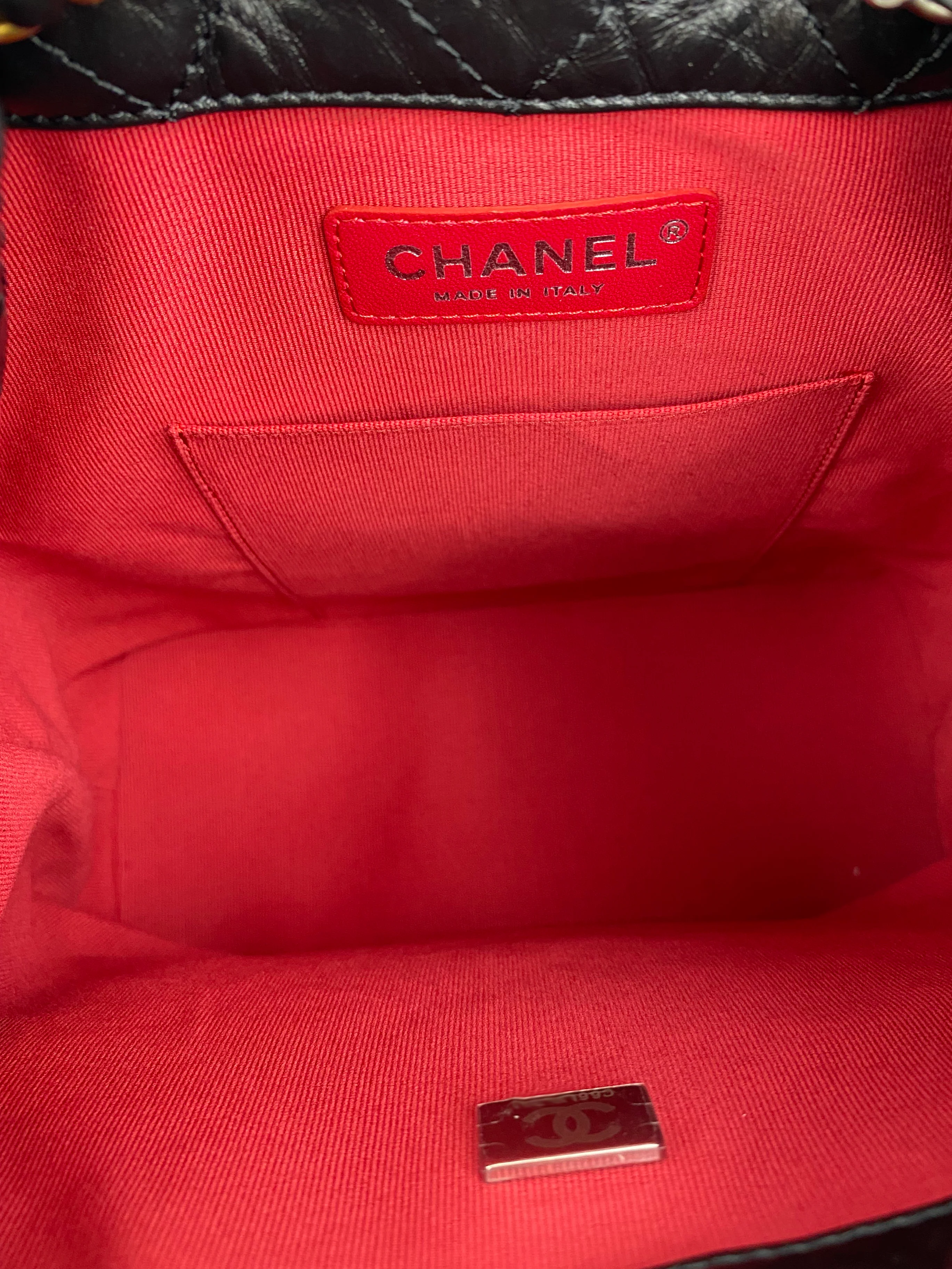 Chanel Black Gabrielle Backpack