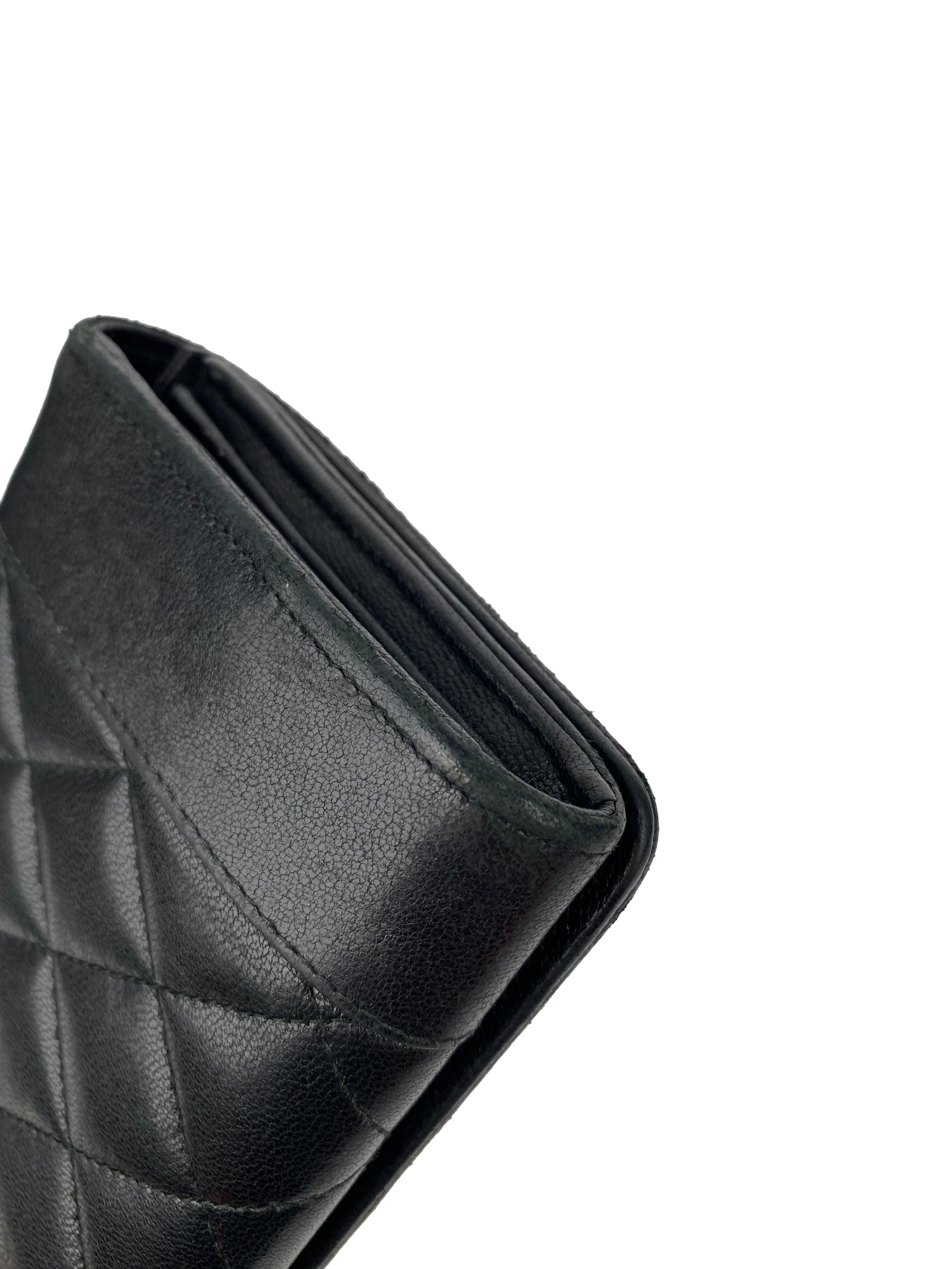 Chanel Black Lambskin Wallet