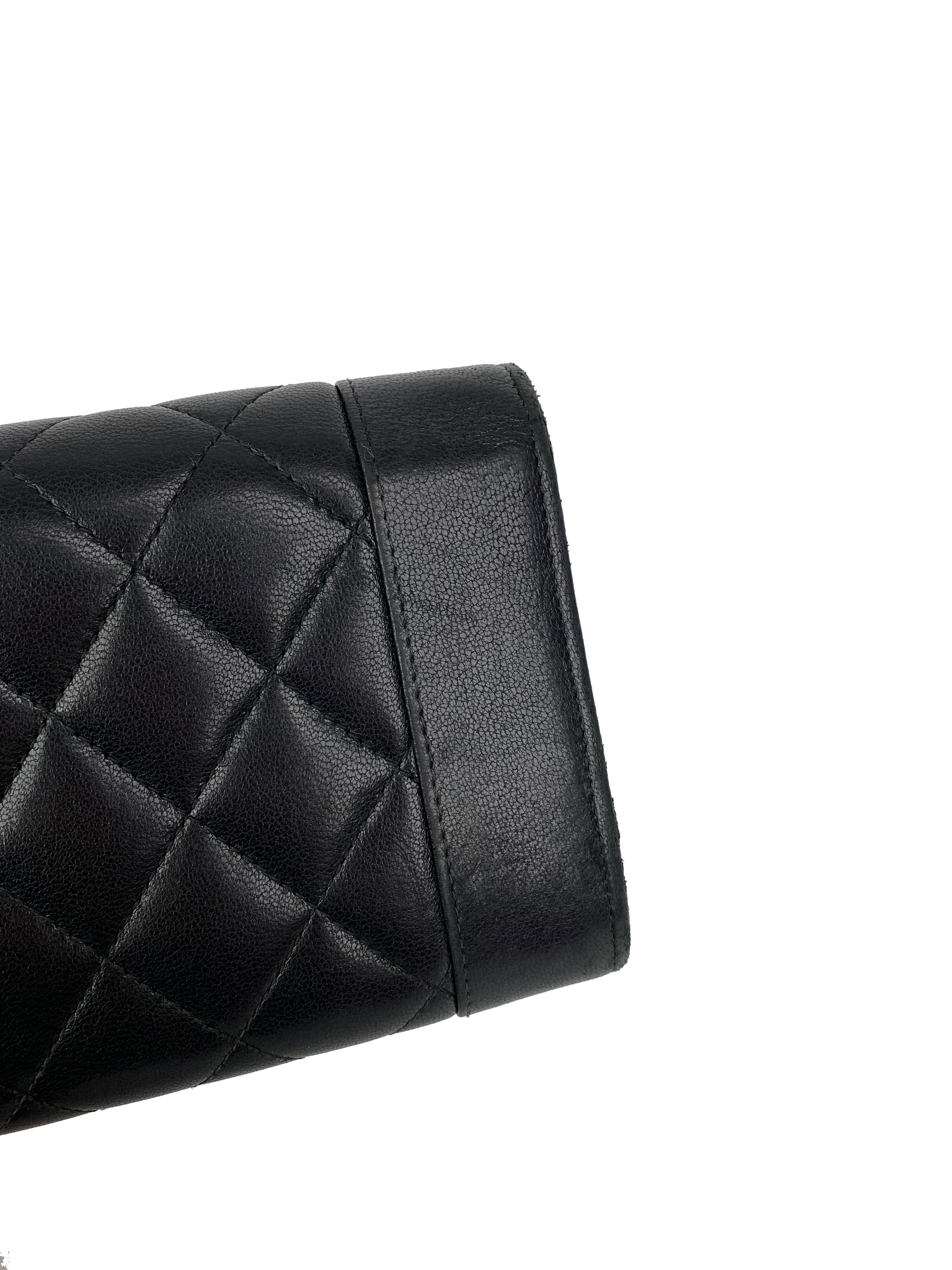 Chanel Black Lambskin Wallet