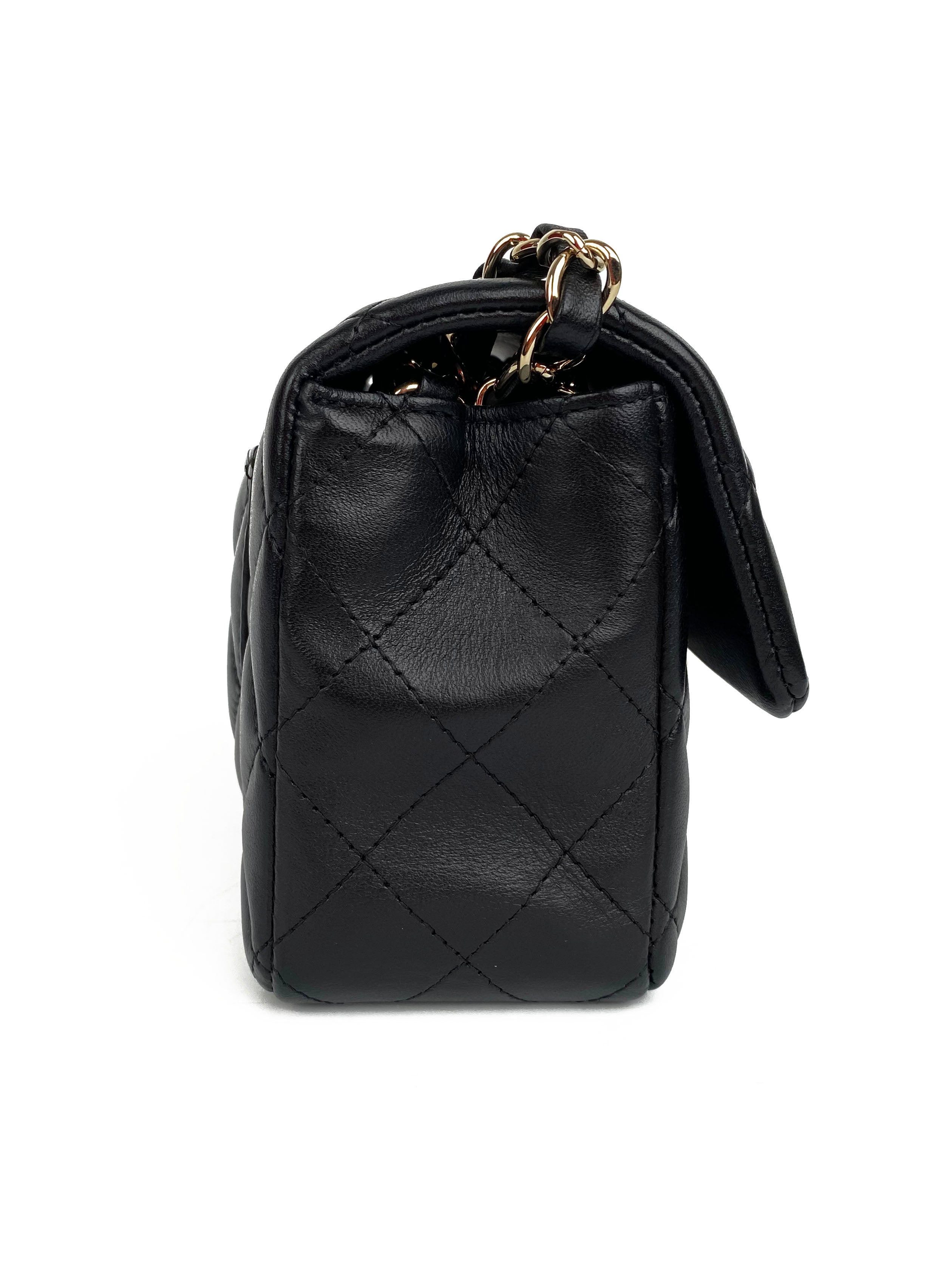 Chanel Black Mini Classic Flap Bag