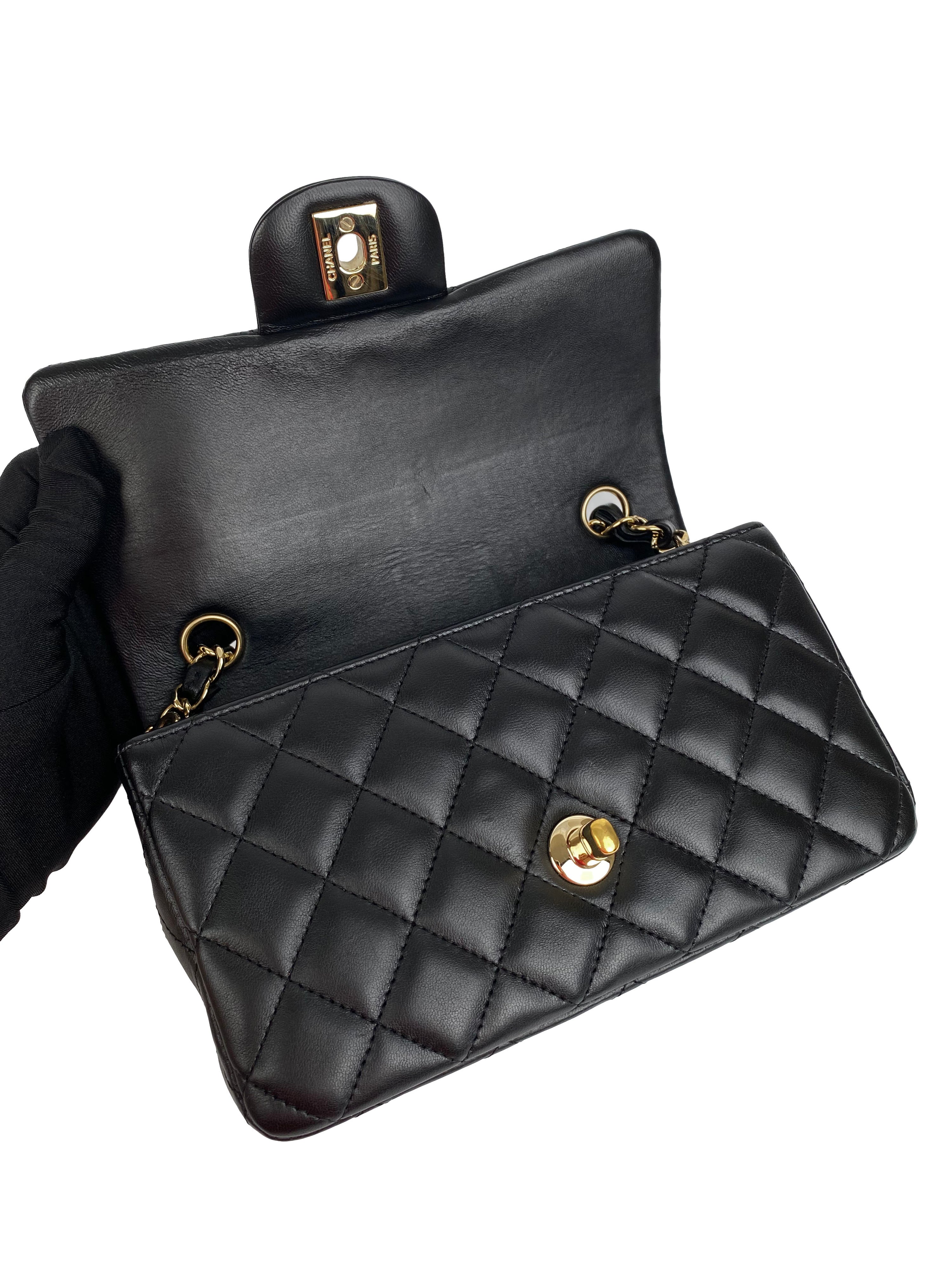 Chanel Black Mini Classic Flap Bag